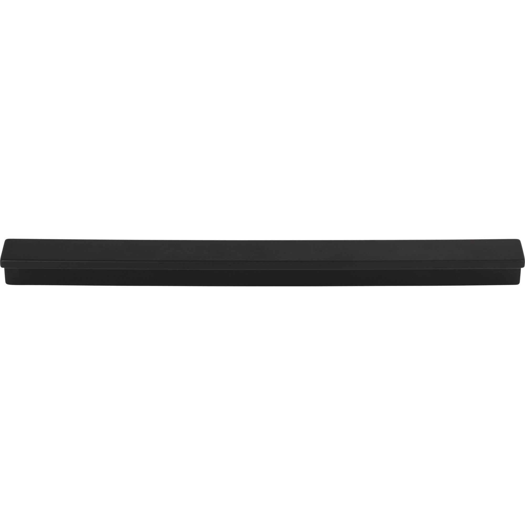 Minetta 8 13/16" Center to Center Finger Pull - Flat Black