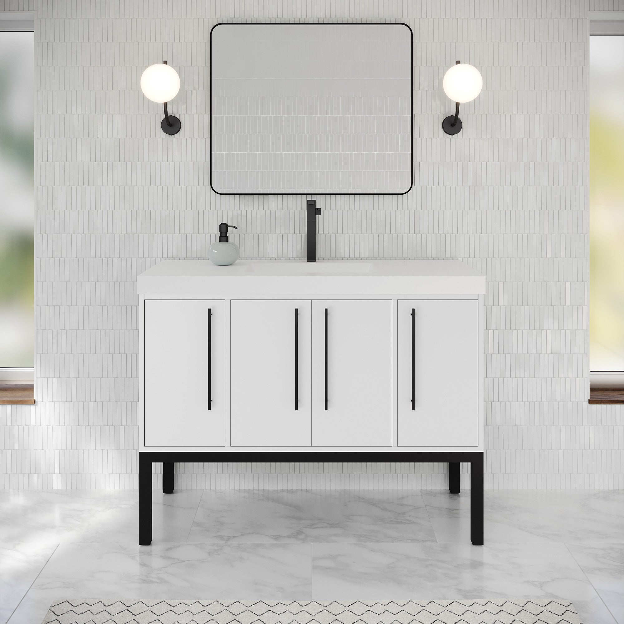 48" Tempest Vanity – White
