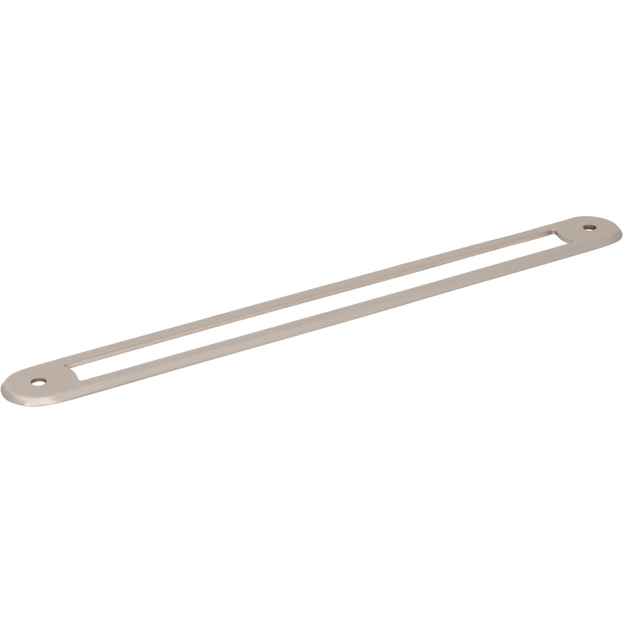 Brockwell 8 13/16" Center to Center Pull Backplate - Brushed Satin Nickel