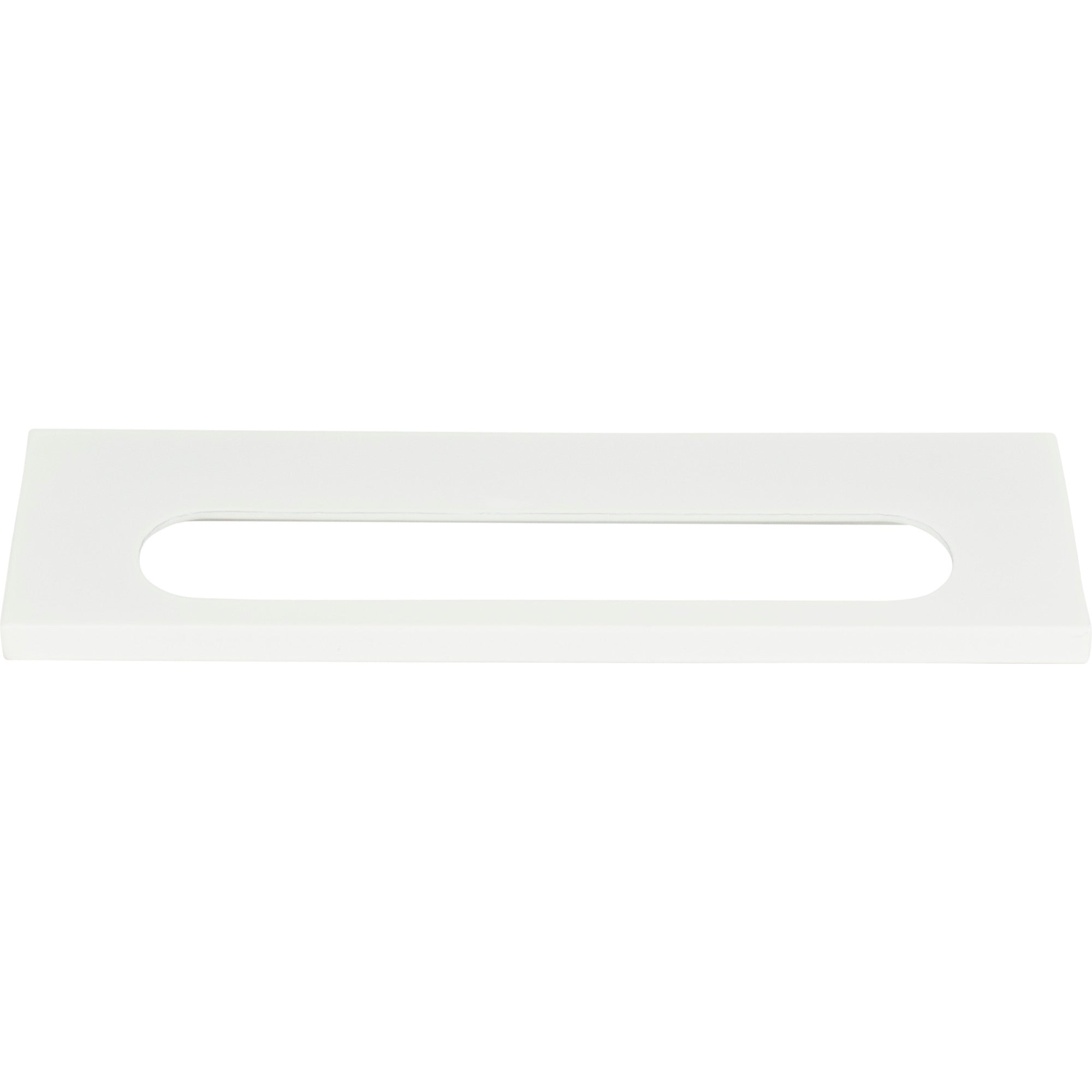 Modern Square Finger Pull - High White Gloss