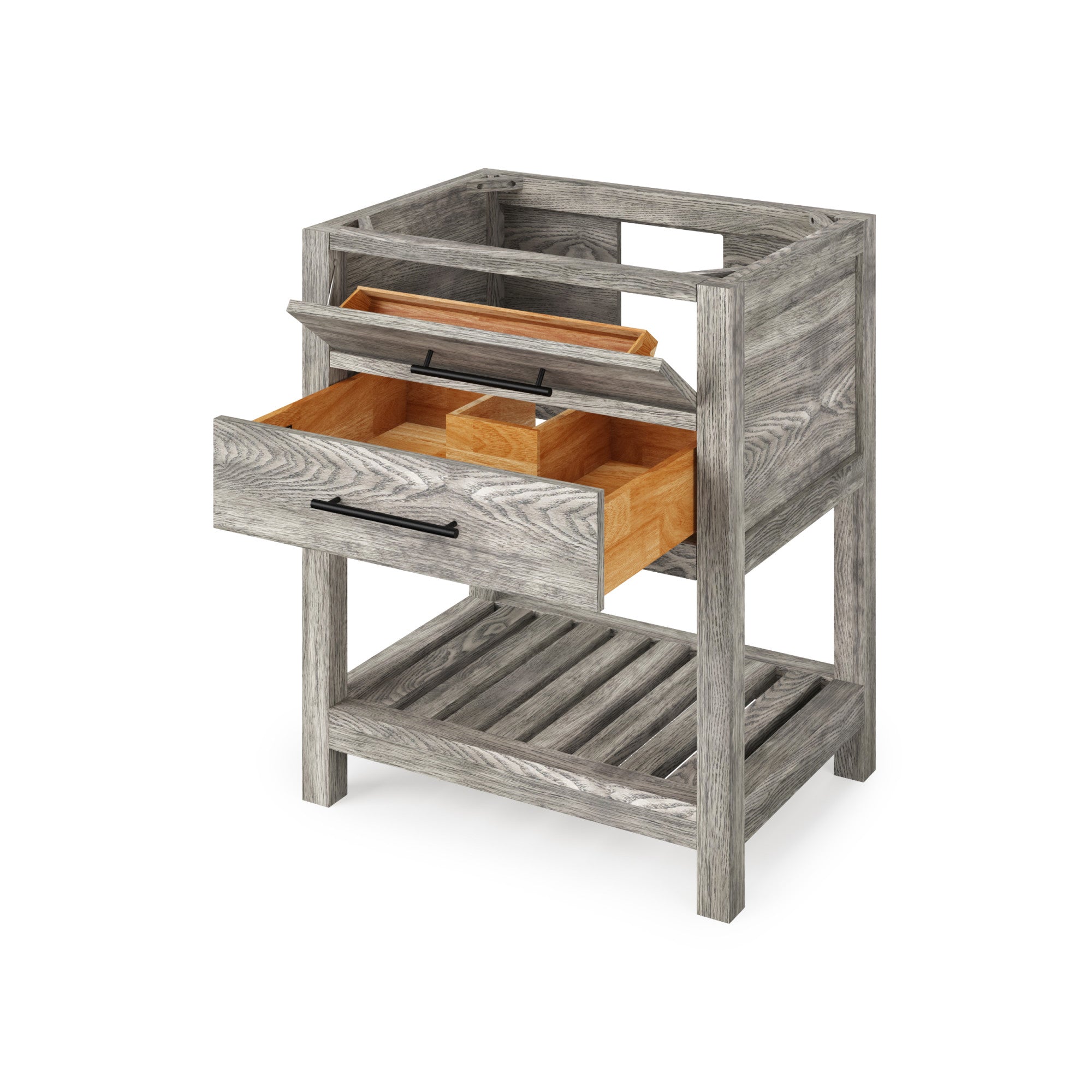 30" Wavecrest Vanity – Weathered Grey