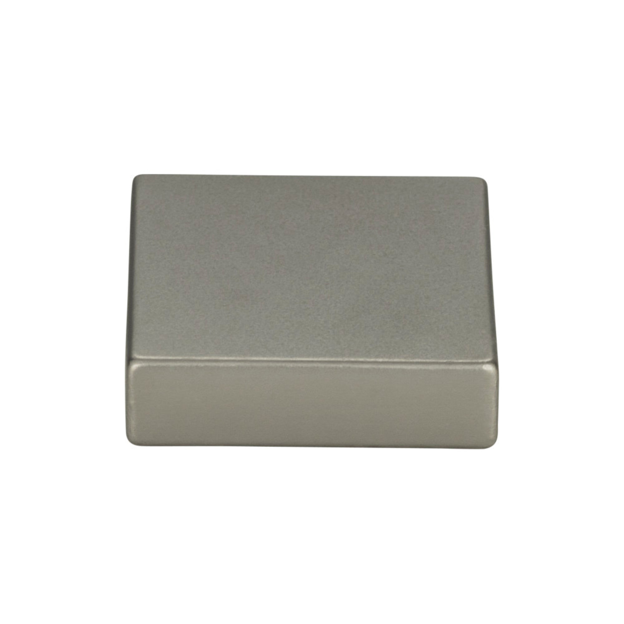 Thin Square Square Knob - Slate