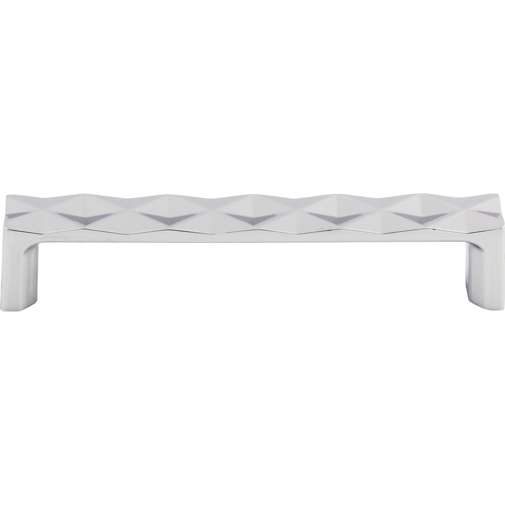 Quilted 5 1/16" Center to Center Bar Pull - Polished Chrome