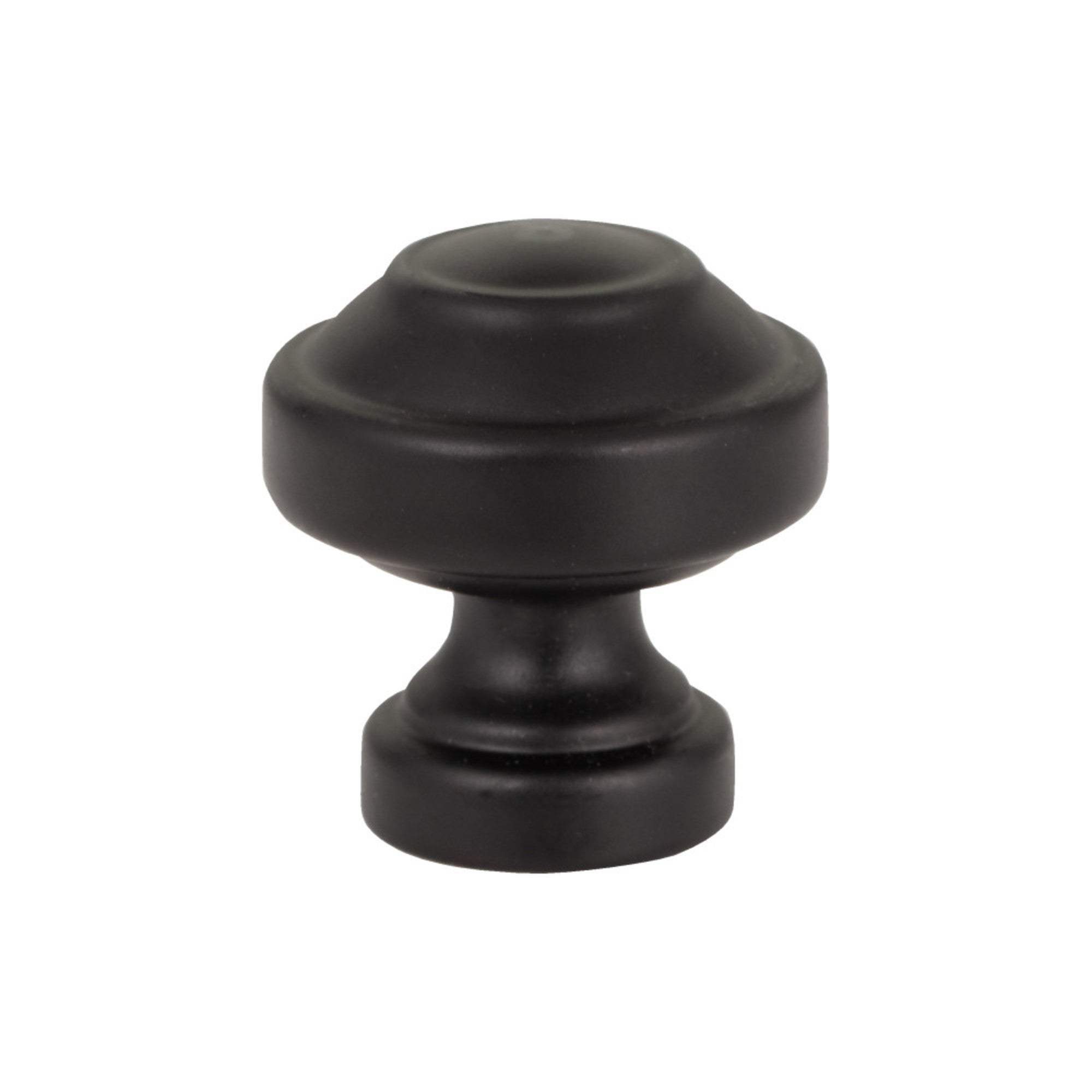 Malin Mushroom Knob - Matte Black