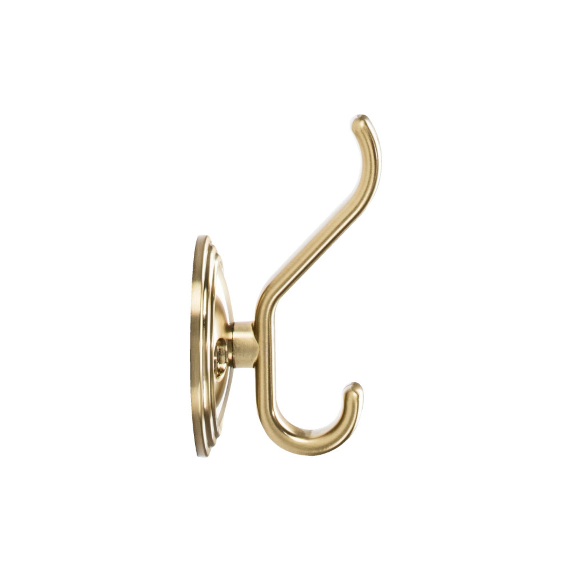 Reeded 3 1/8" Wall Hooks - Honey Bronze