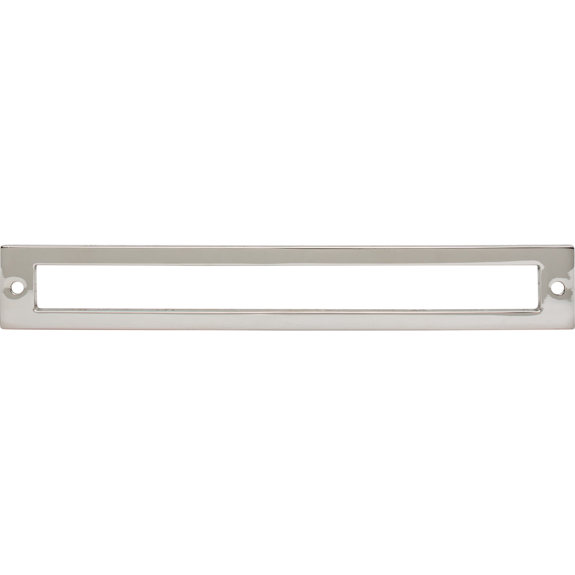 Hollin 7 9/16" Center to Center Pull Backplate - Polished Nickel