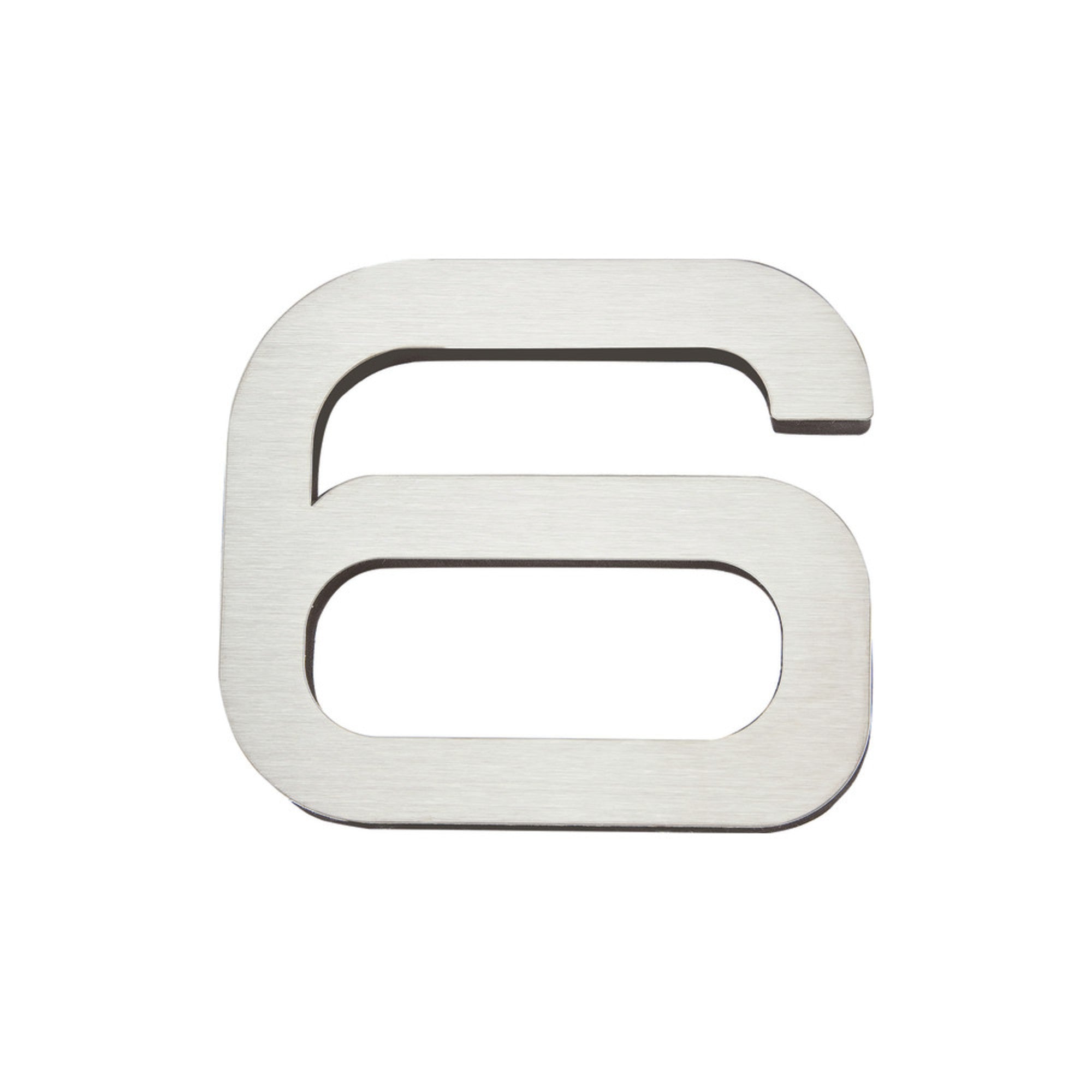 Paragon 4" H Surface Mount House Number - Stainless Steel