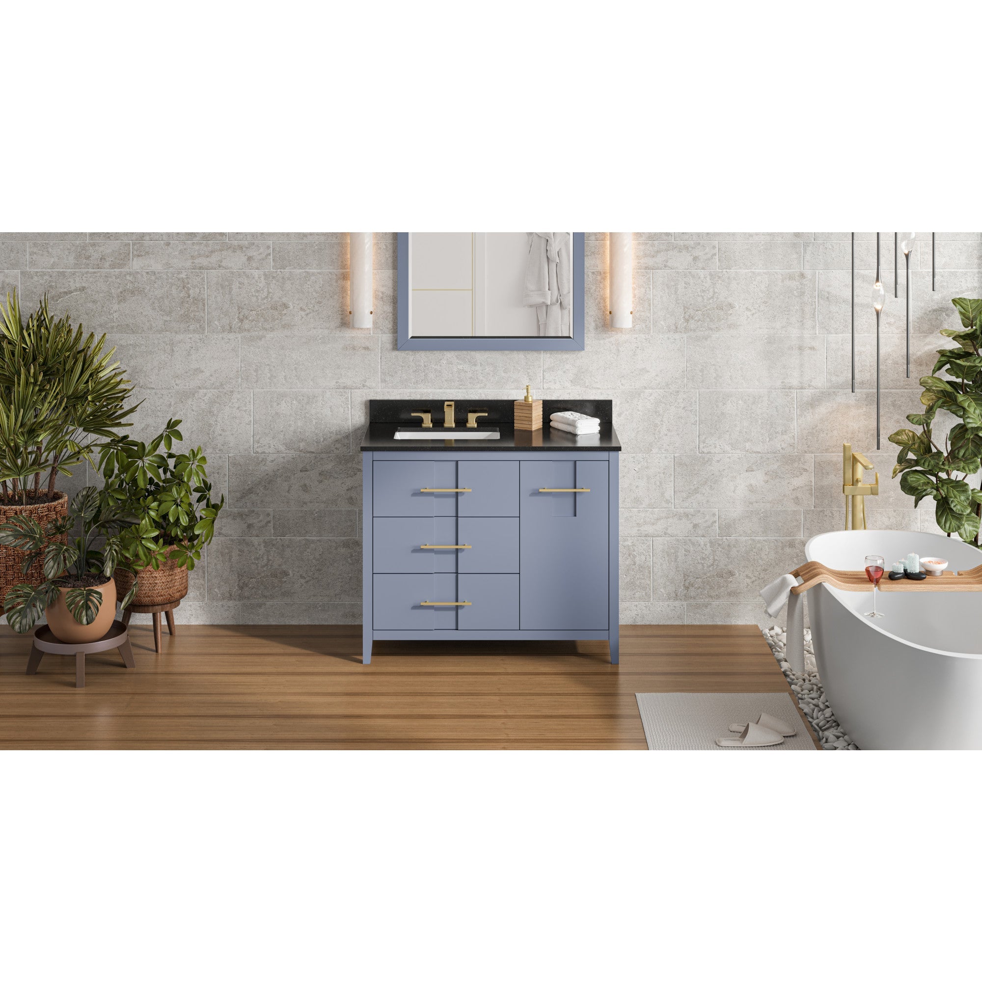 42" Katara Vanity – Left Offset