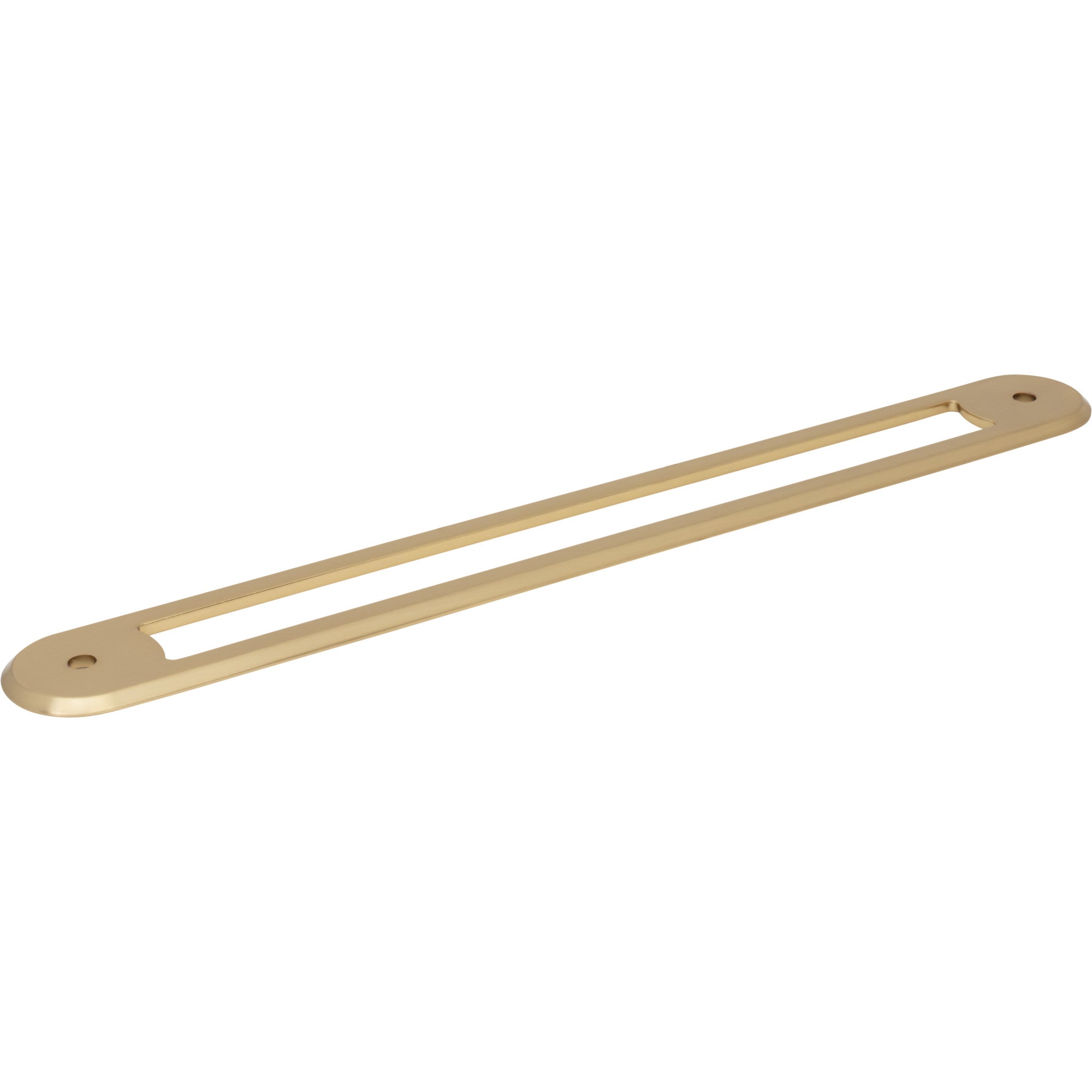 Brockwell 18" Center to Center Pull Backplate - Honey Bronze