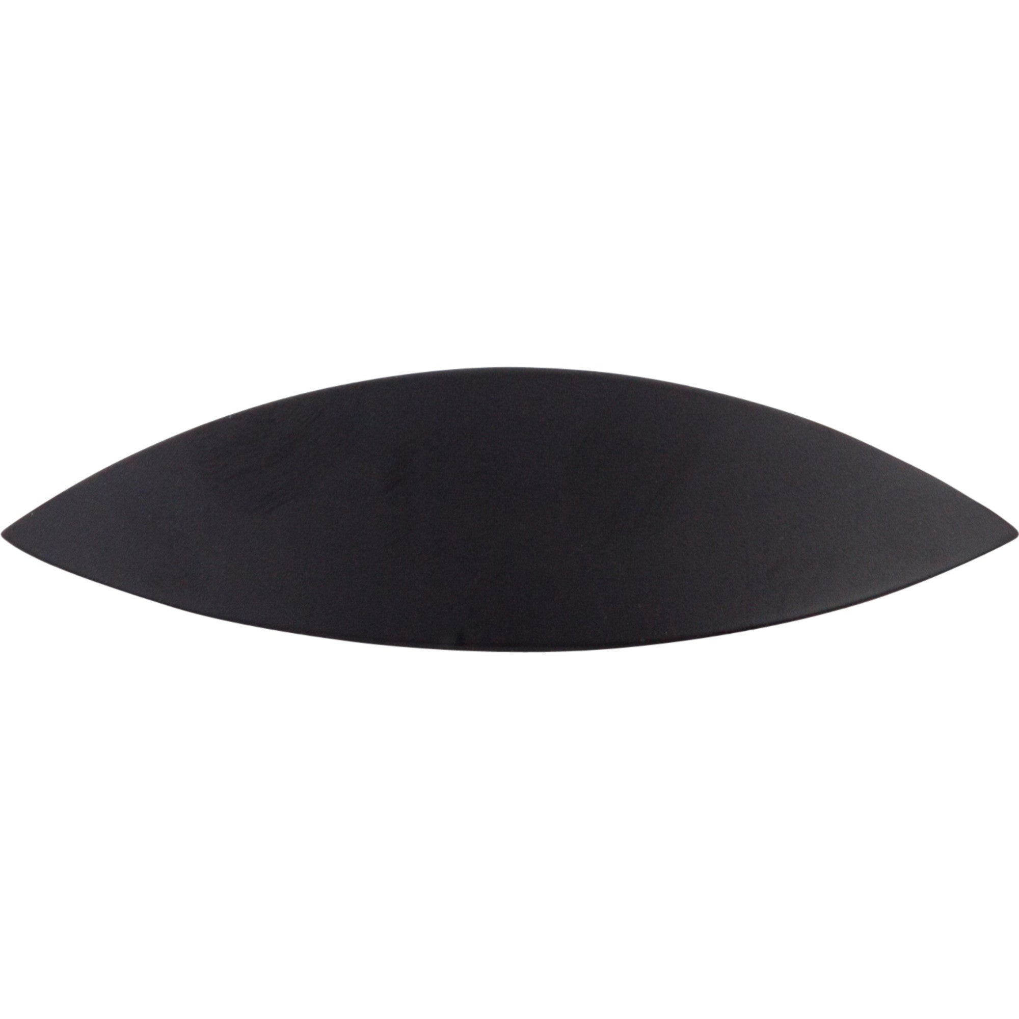 Eyebrow 2 1/2" Center to Center Cup/Bin Pull - Flat Black