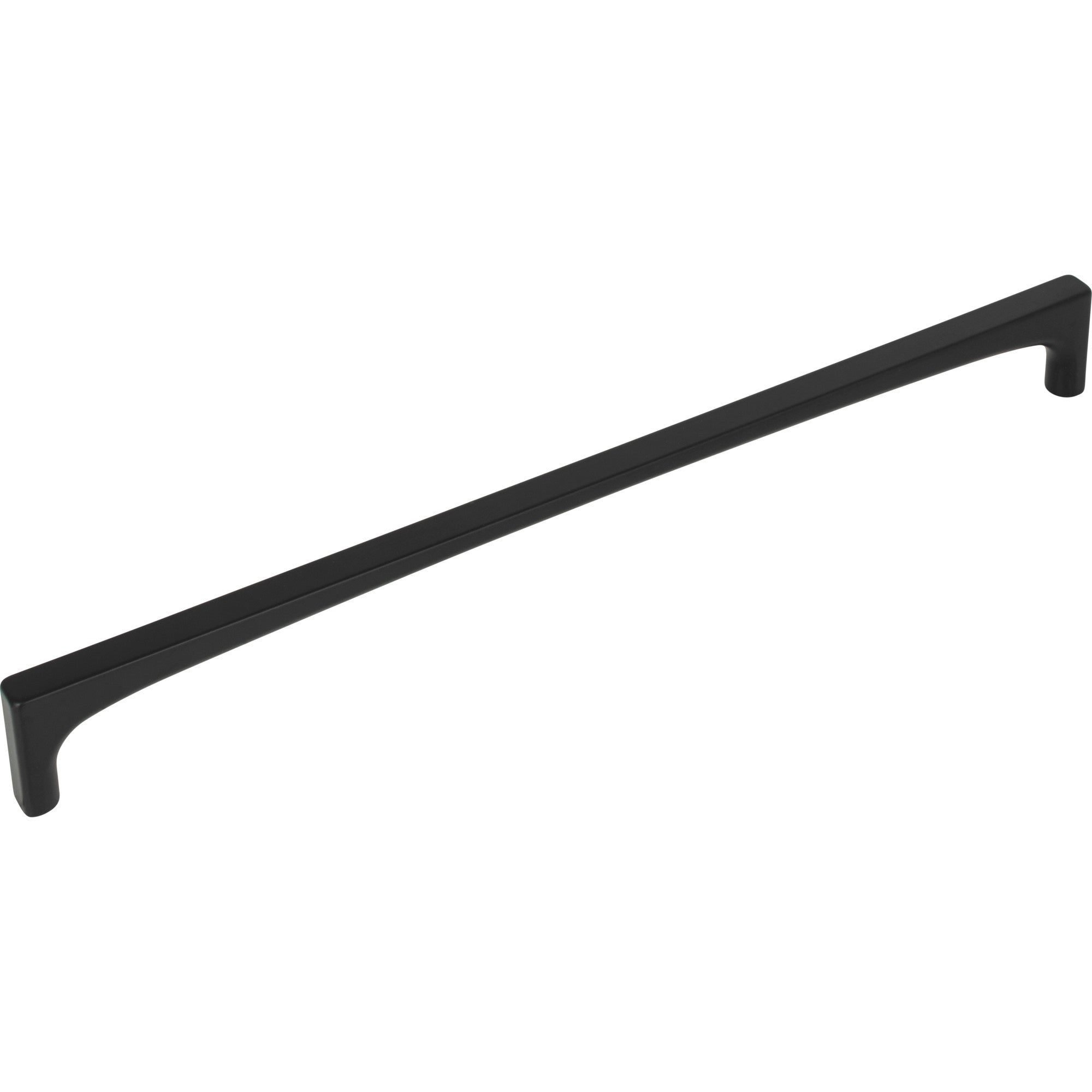 Riverside 12" Center to Center Bar Pull - Flat Black