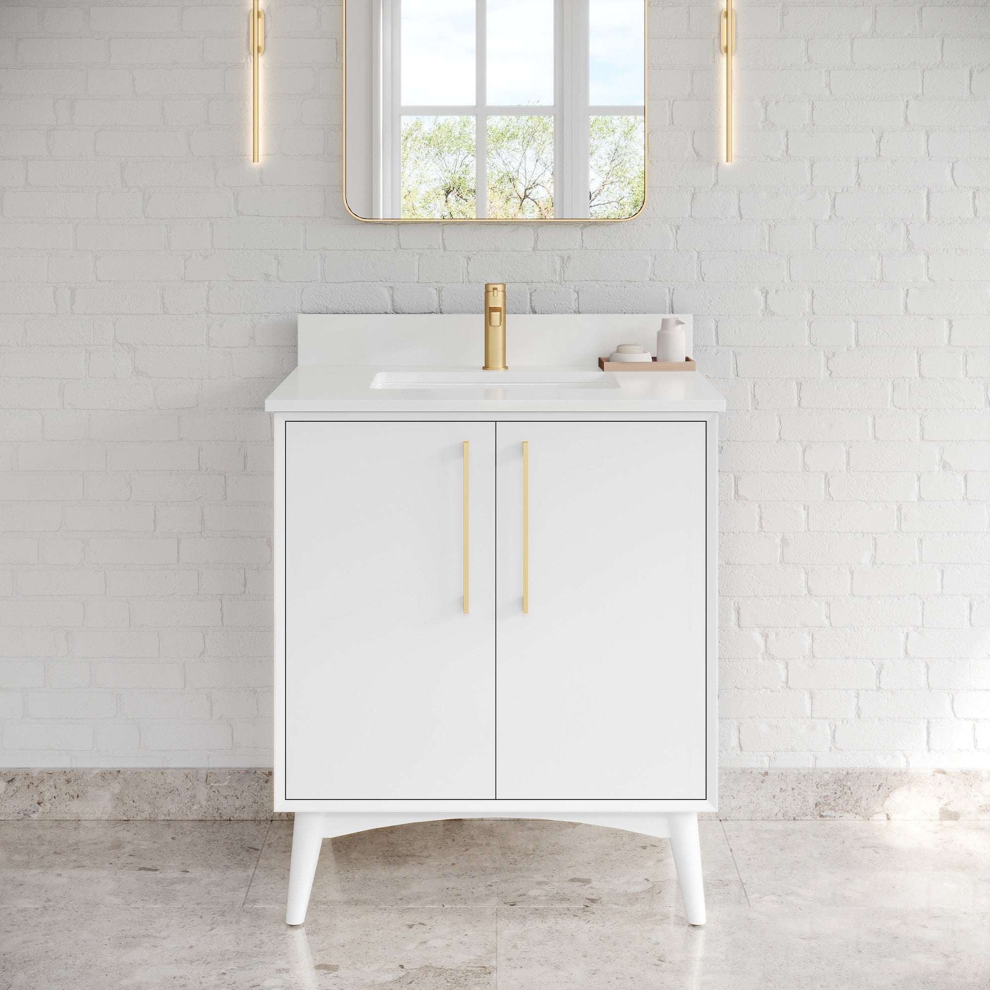 30" Dashwood Vanity – White