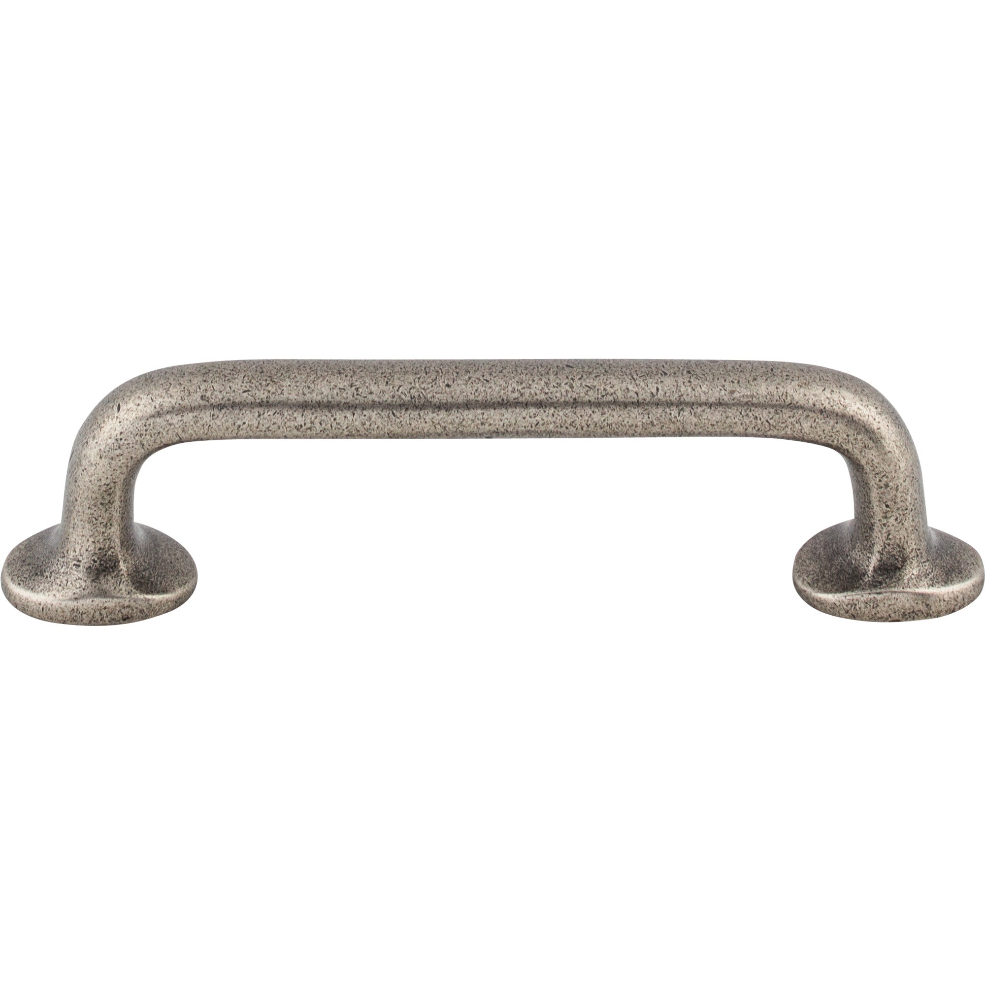 Aspen Rounded 4" Center to Center Bar Pull - Silicon Bronze Light