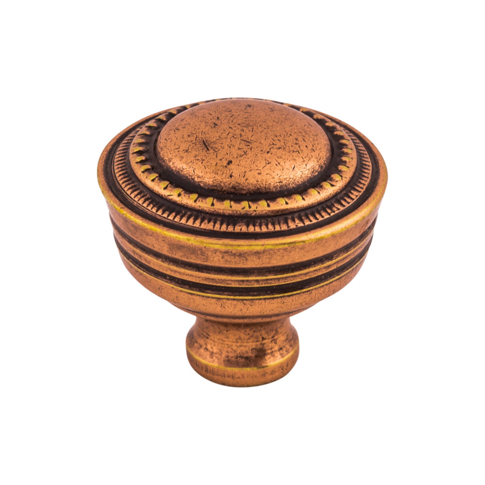 Contessa Round Knob - Old English Copper