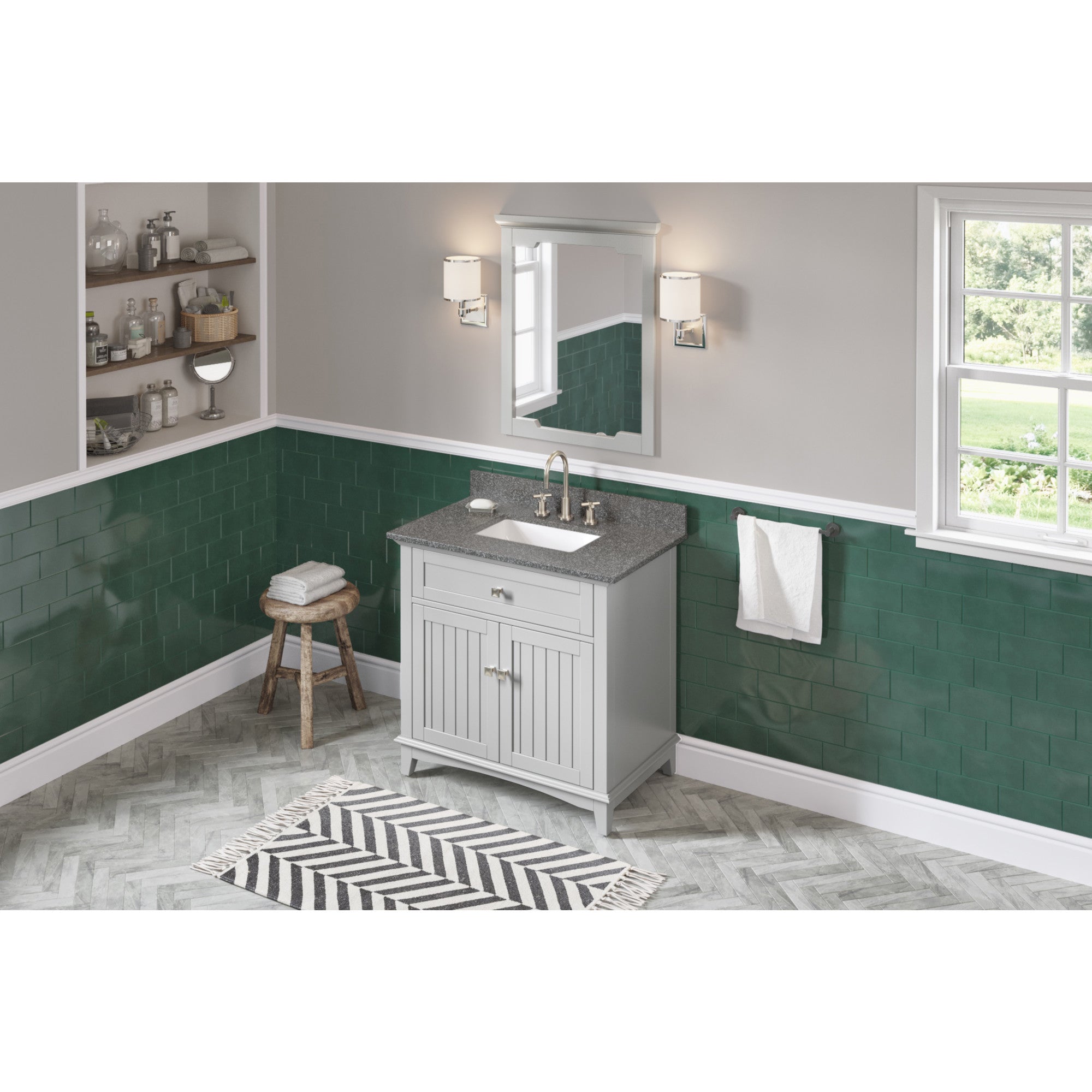 36" Savino Vanity – Grey