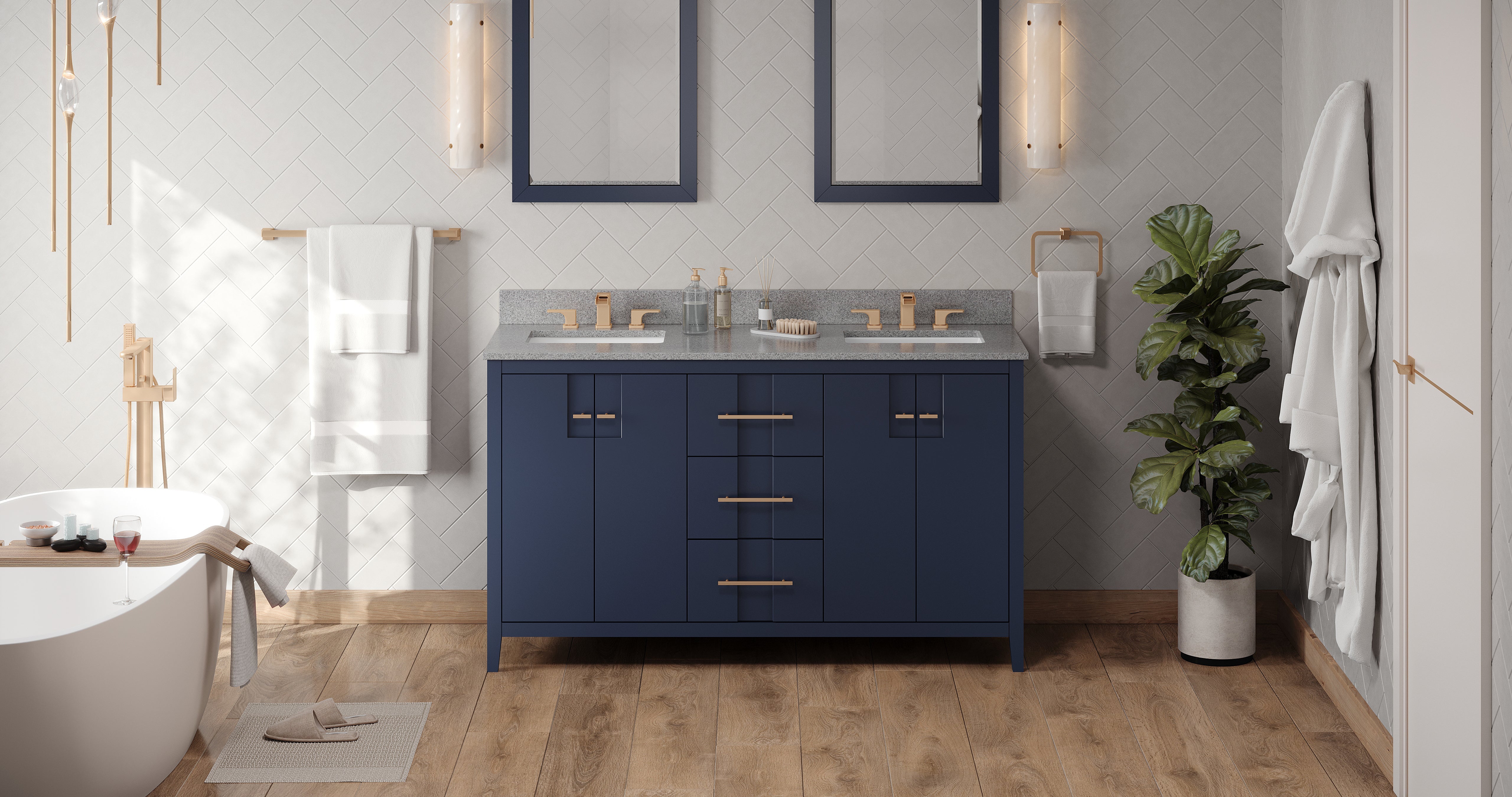 60" Katara Vanity – Double Bowl