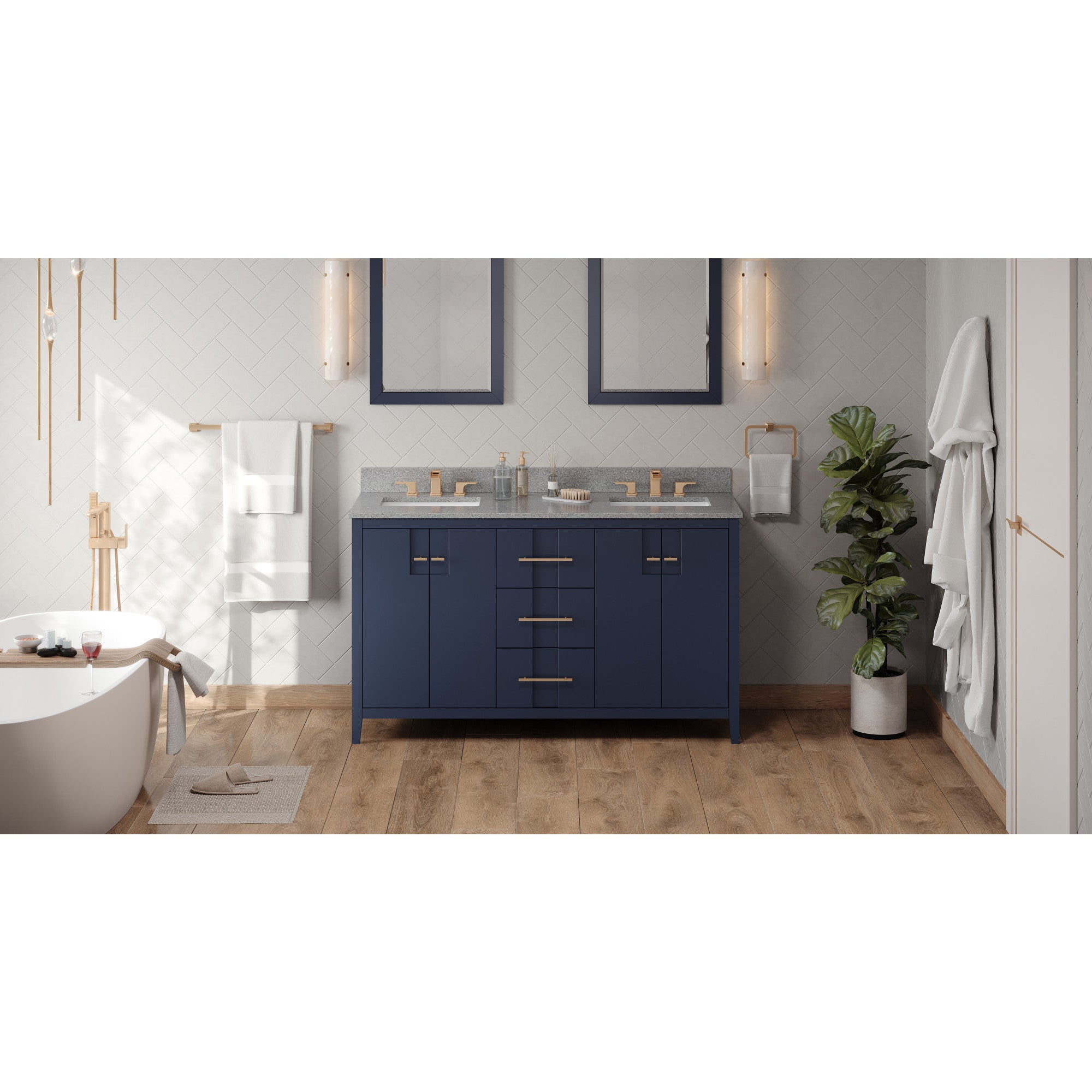 60" Katara Vanity – Double Bowl