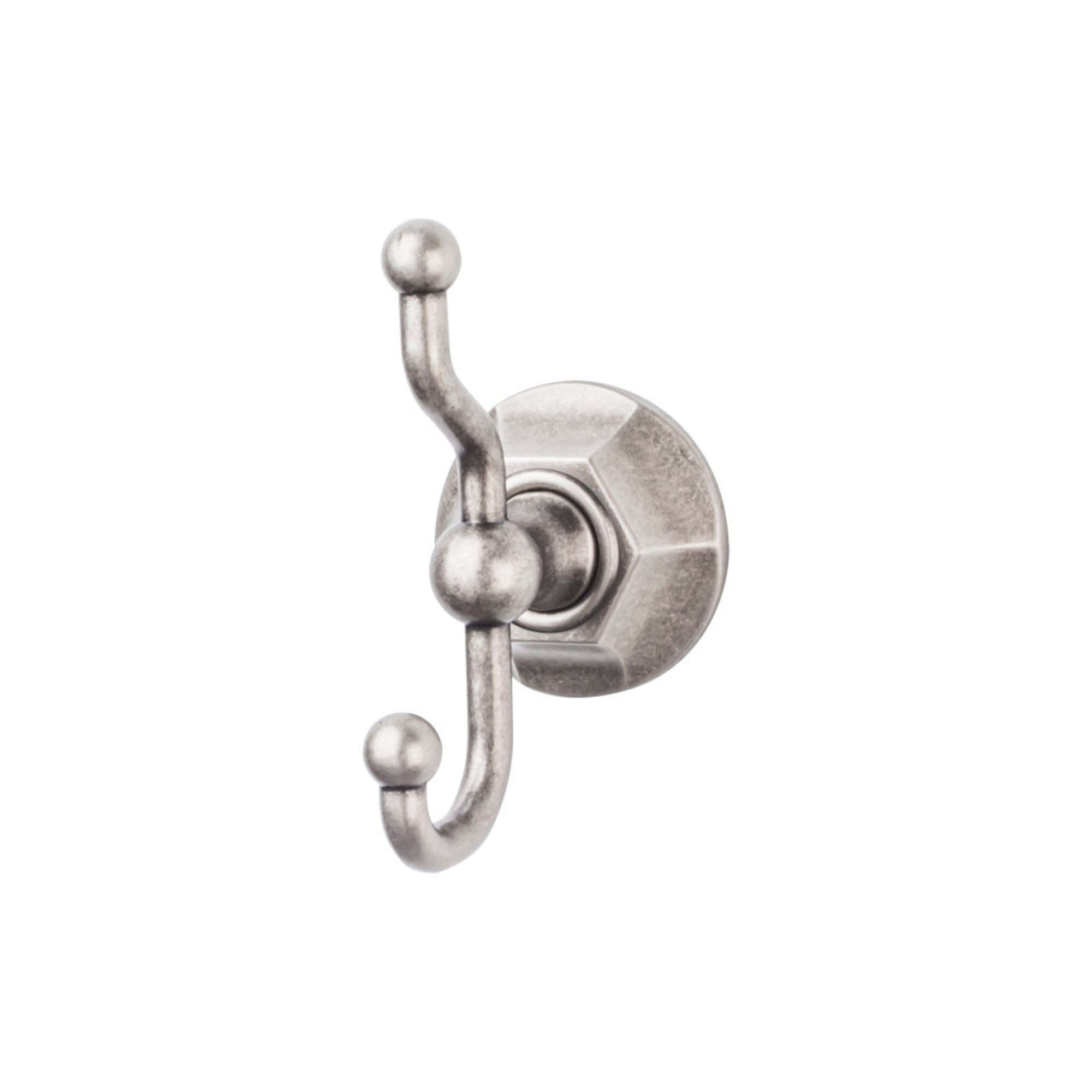 TOP BATH (R) Edwardian Bath 5" Wall Bath Hooks - Antique Pewter