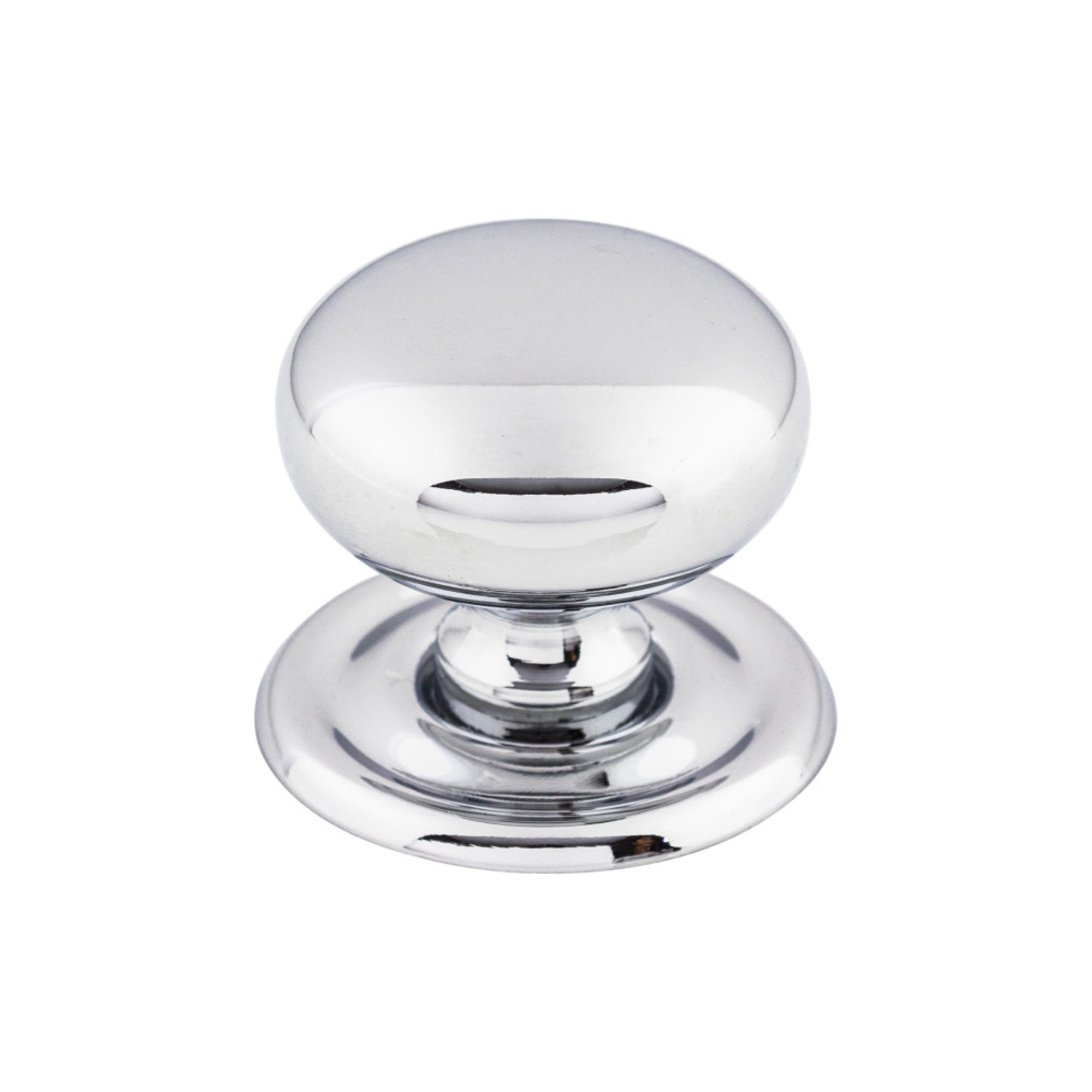 Victoria 1 1/4" Diameter Round Knob - Polished Chrome