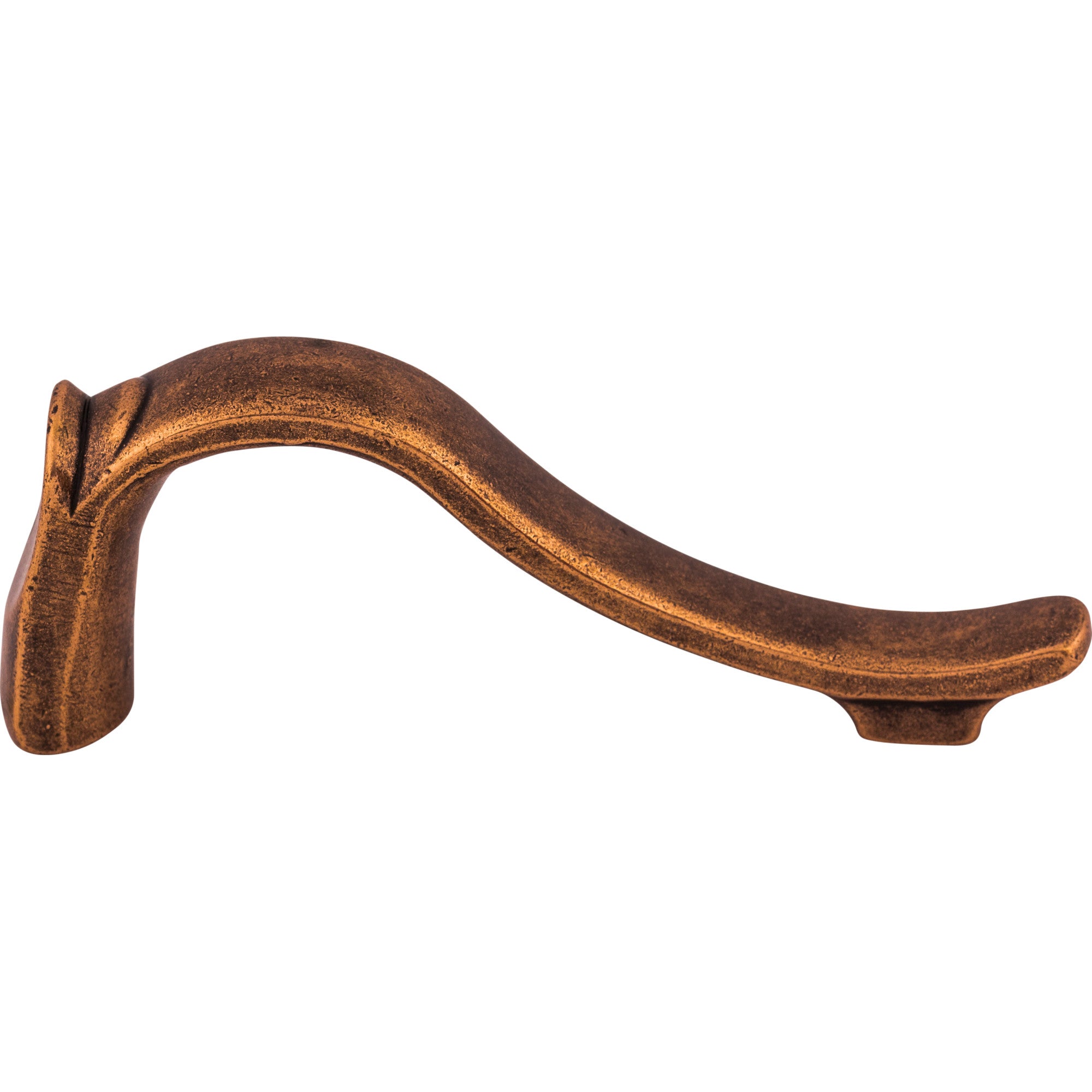 Dover Latch 2 1/2" Center to Center Novelty Pull - Old English Copper