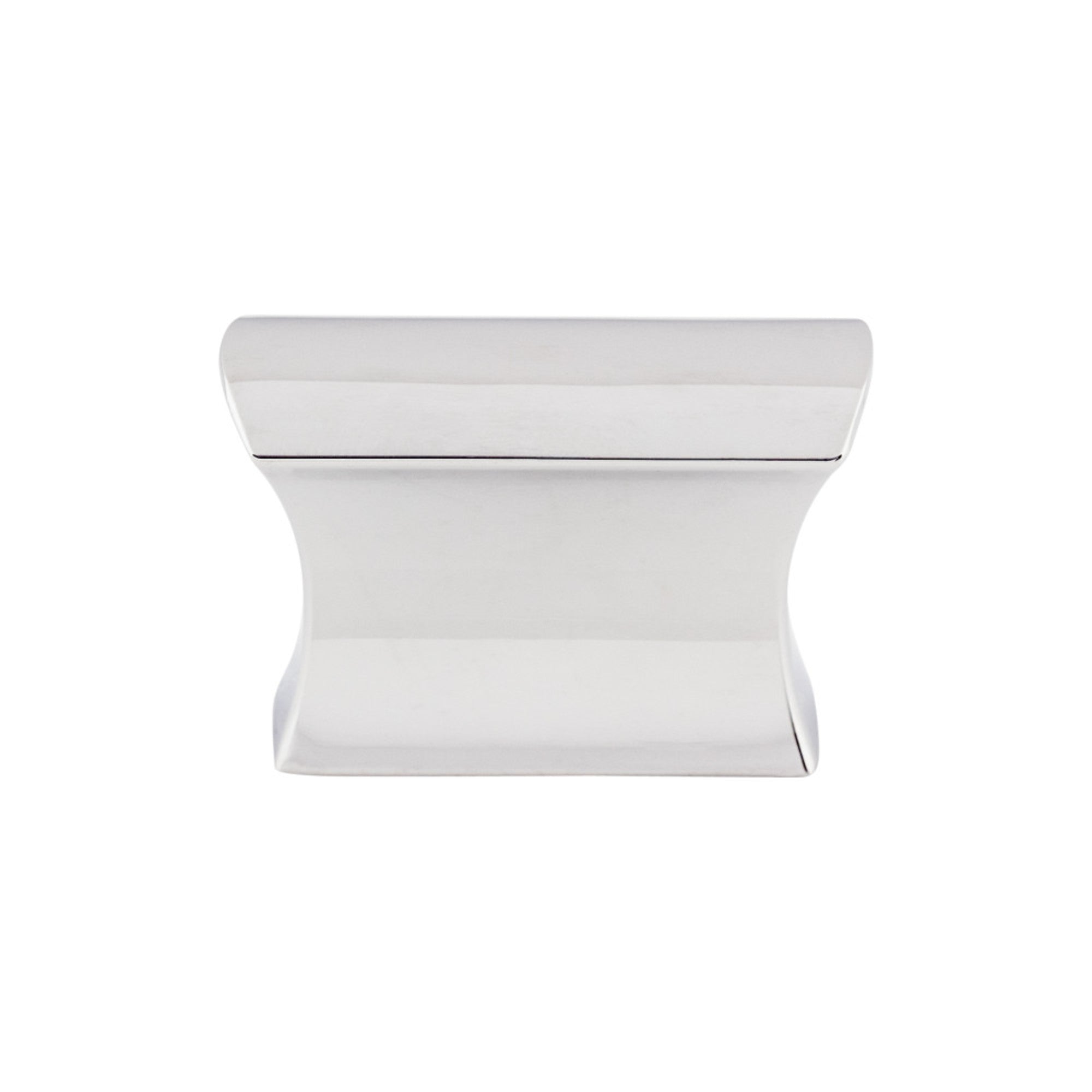 Glacier 1 1/2" Length Rectangle Knob - Polished Chrome