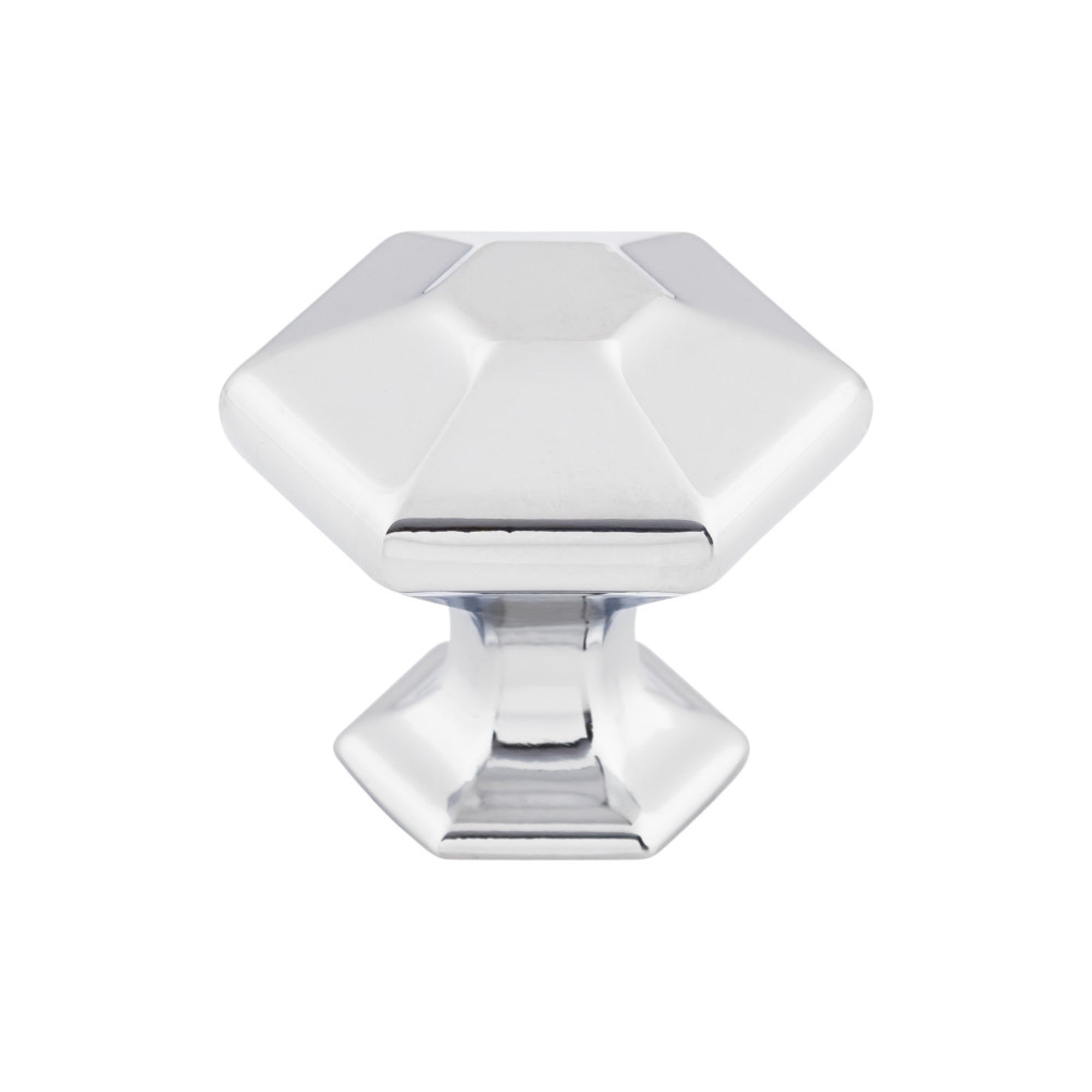 Spectrum Round Knob - Polished Chrome