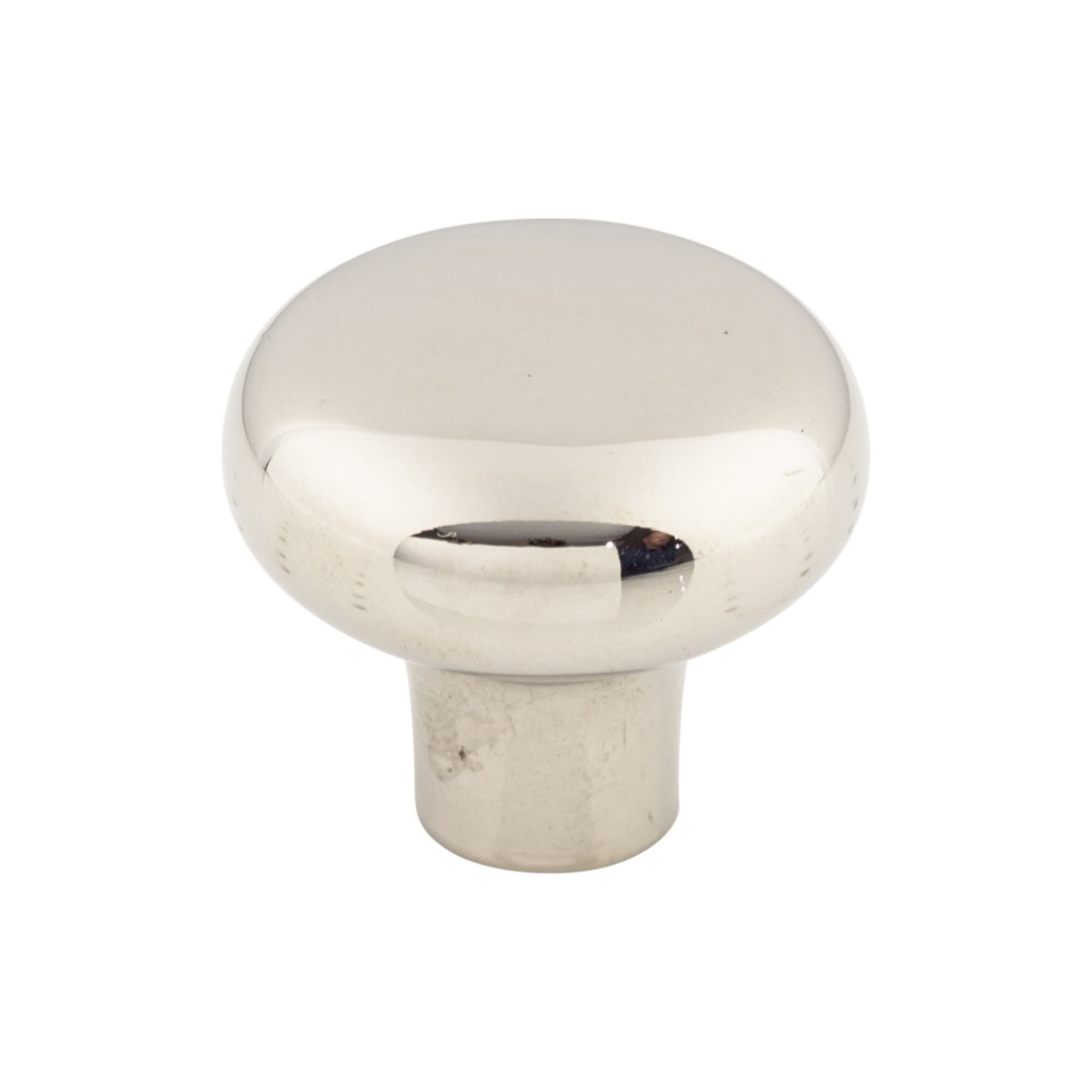Aspen II Round 1 3/8" Diameter Round Knob - Polished Nickel