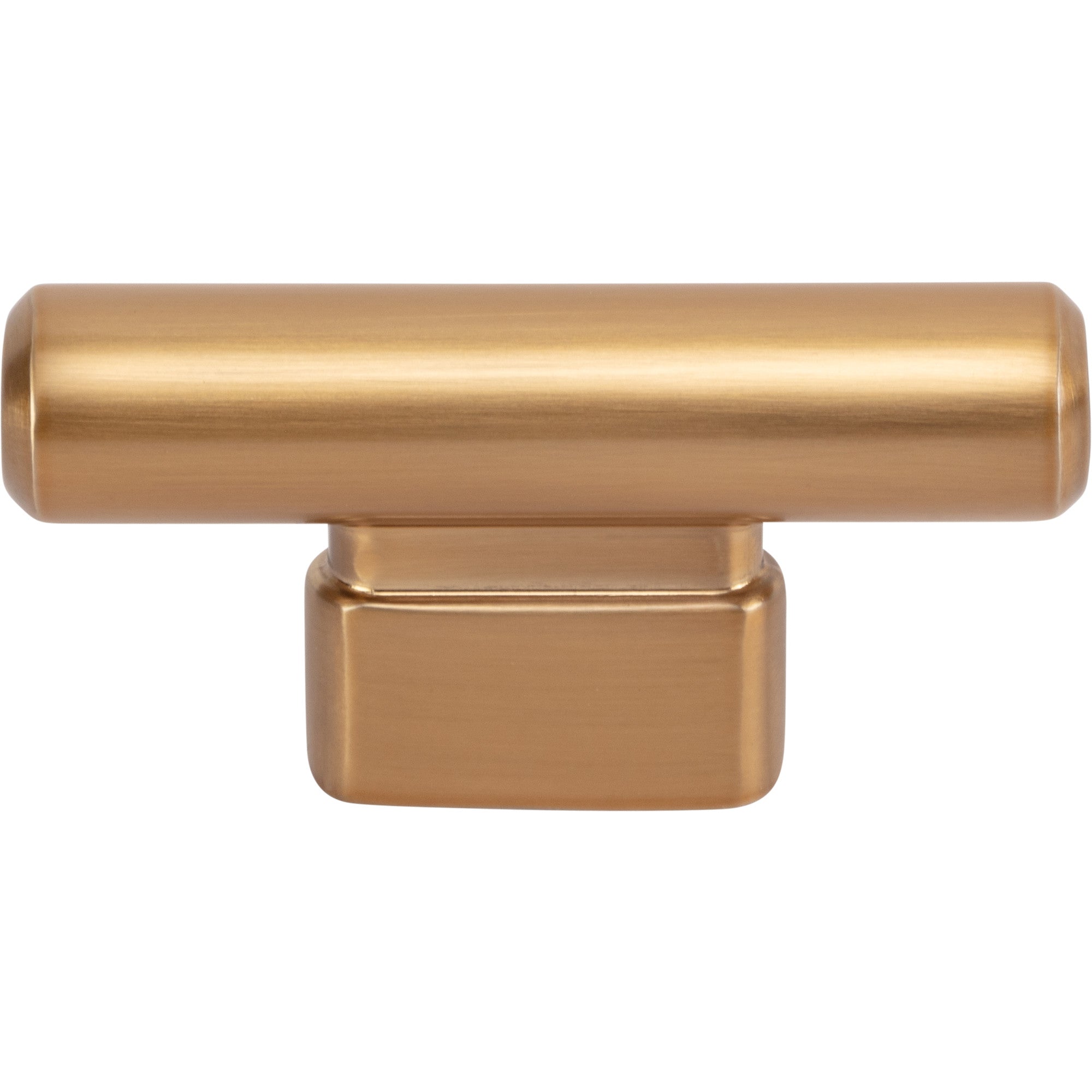 Holloway Bar Knob - Warm Brass