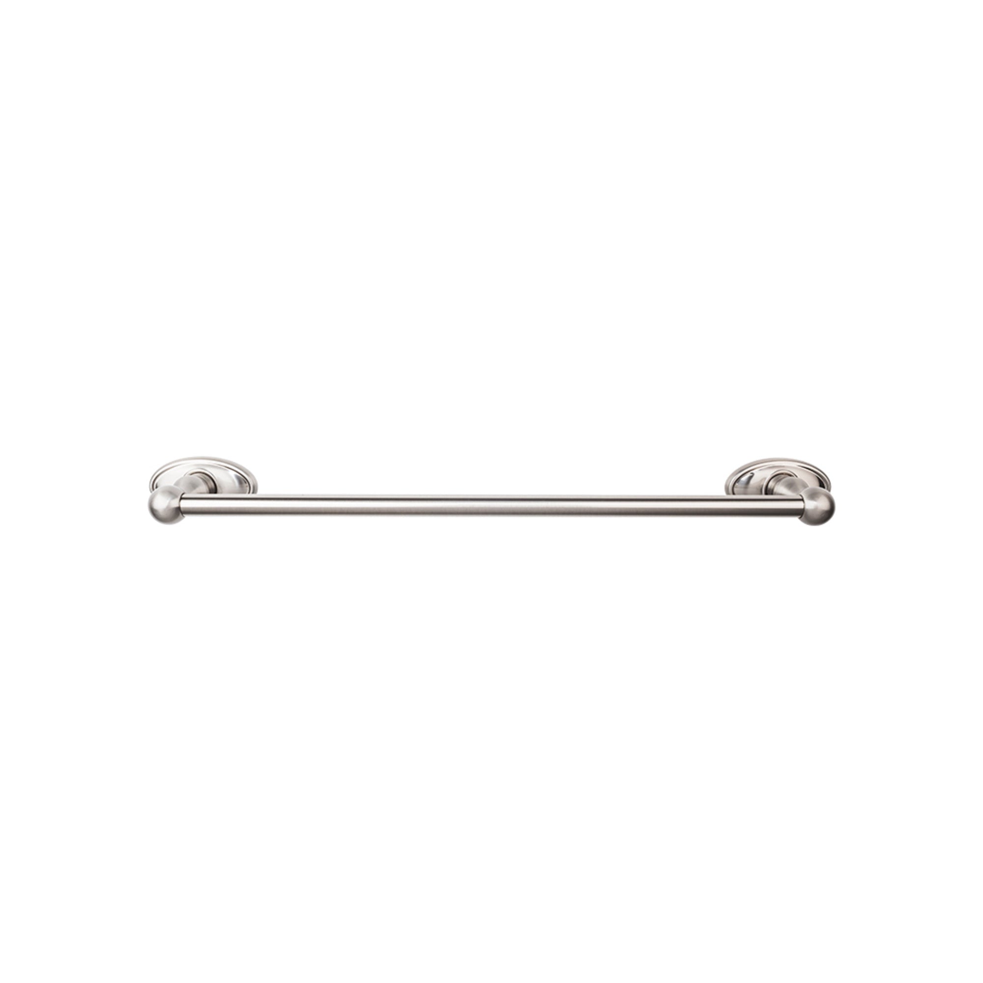 TOP BATH (R) Edwardian Bath Single 26 1/2" Wall Mounted  Towel Bar - Brushed Satin Nickel