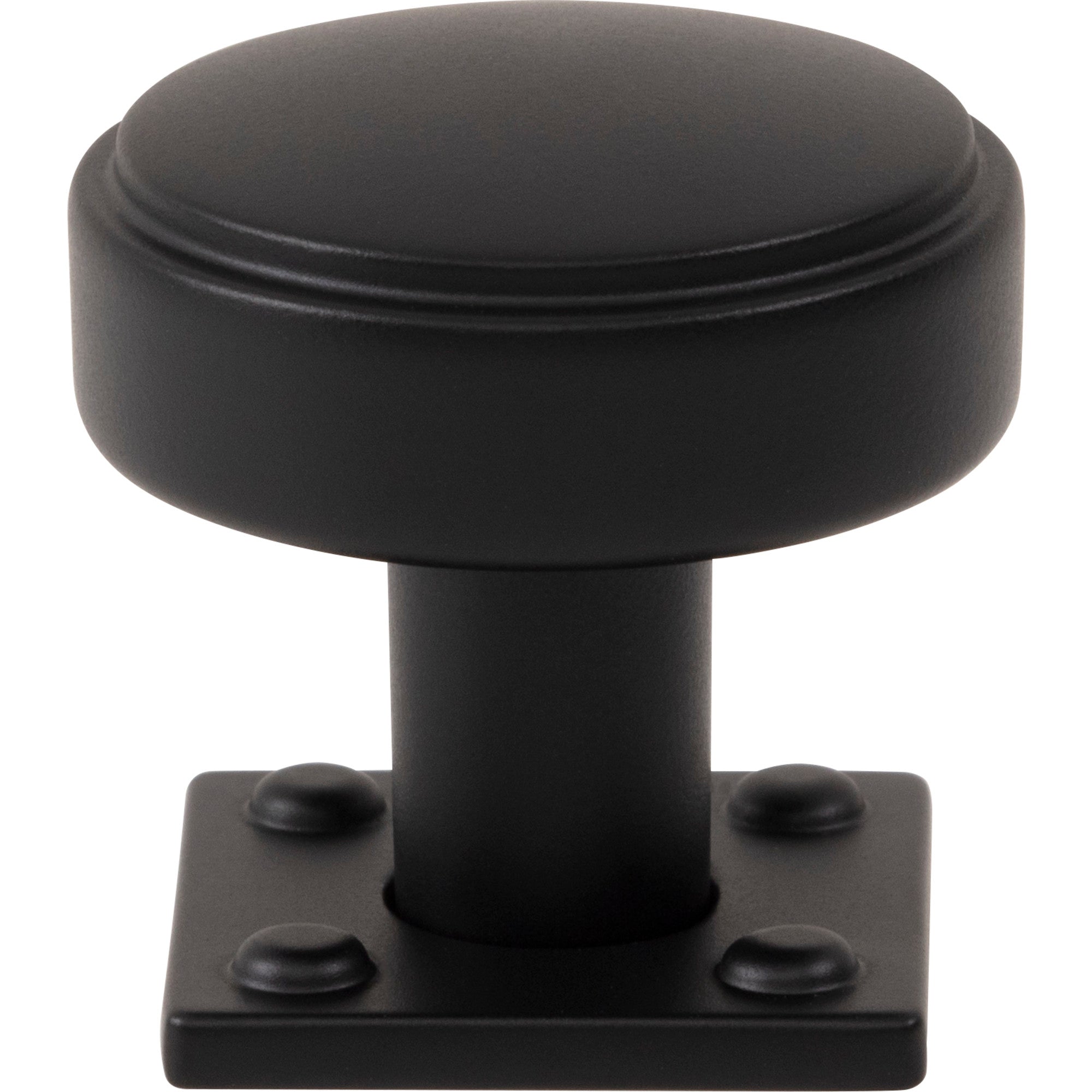 Benning Round Knob - Matte Black