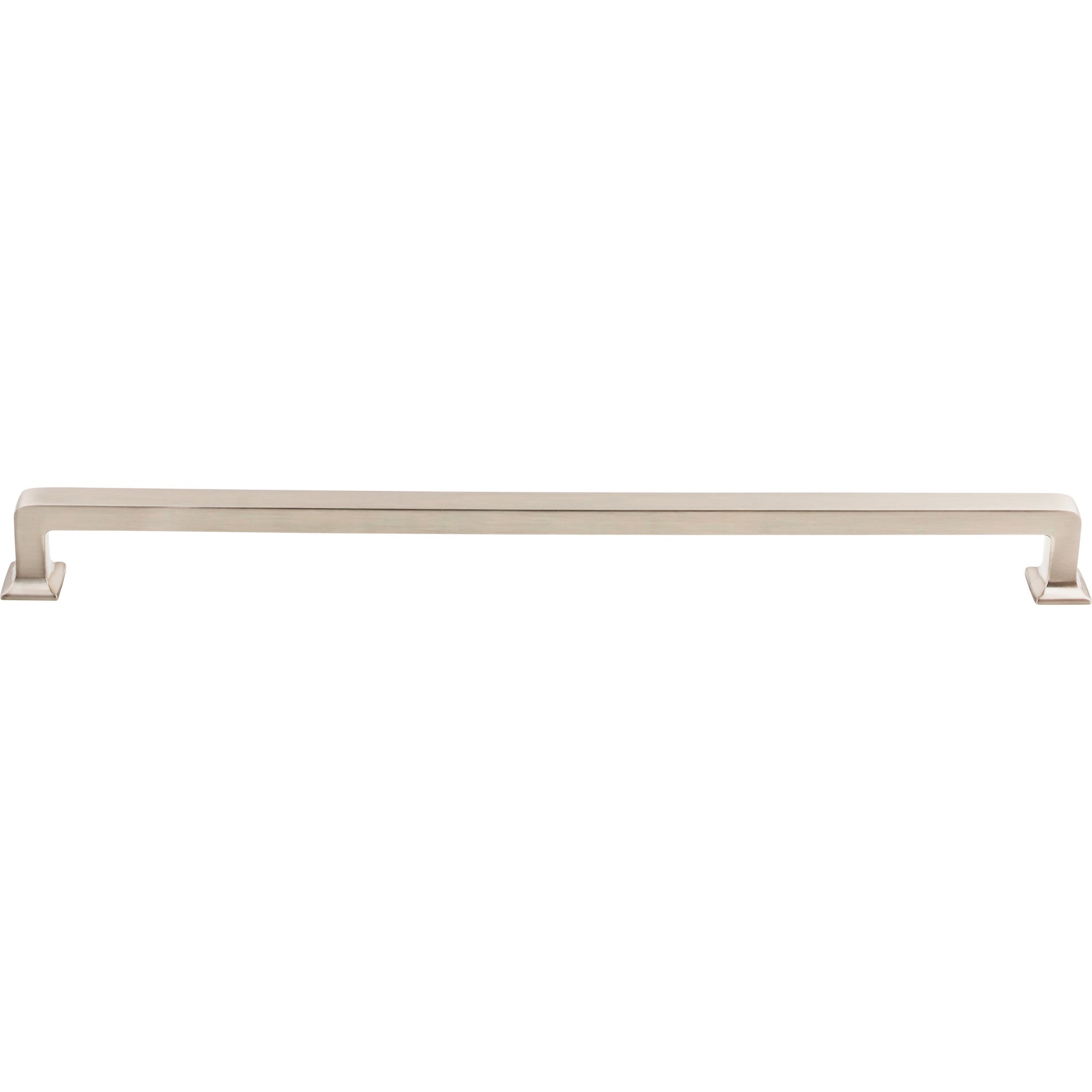 Ascendra 12" Center to Center Bar Pull - Brushed Satin Nickel