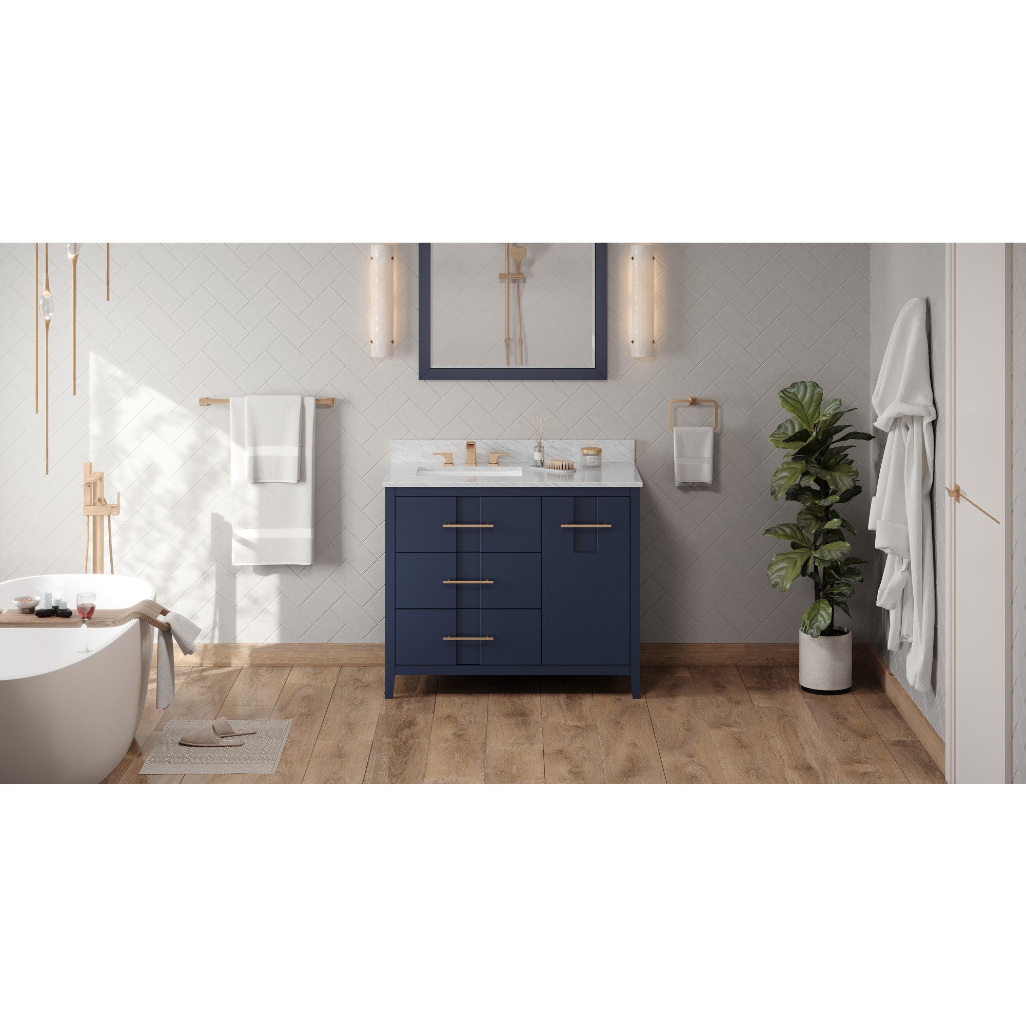 42" Katara Vanity – Left Offset