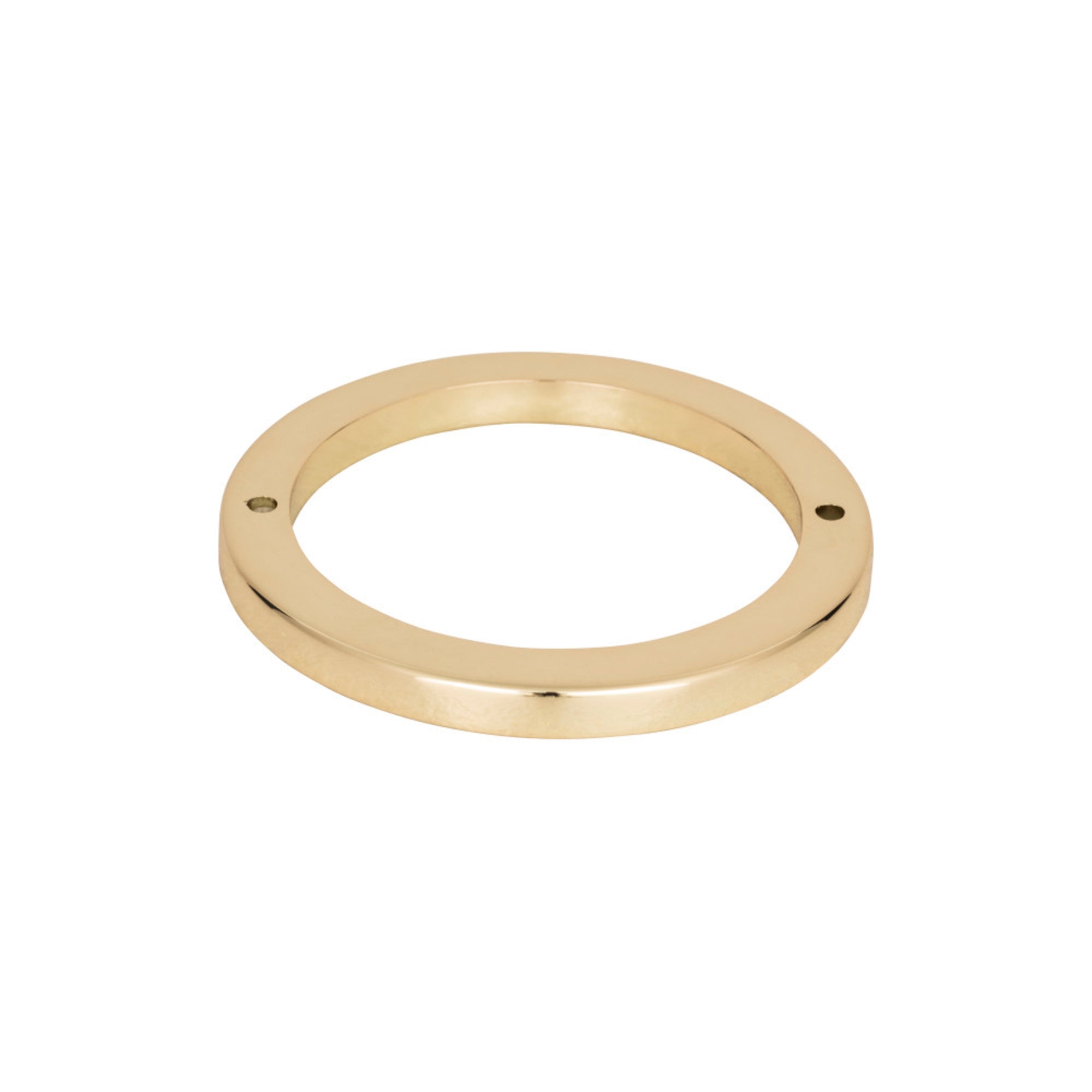 Tableau Round 3" Center to Center Pull Backplate - French Gold