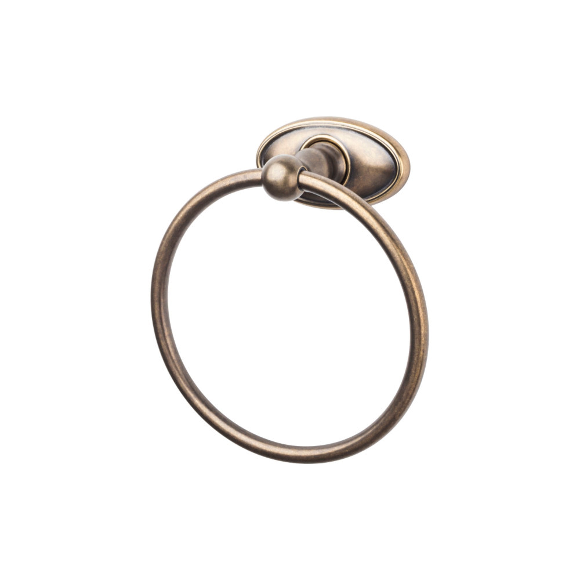 TOP BATH (R) Edwardian Bath  Towel Ring - German Bronze