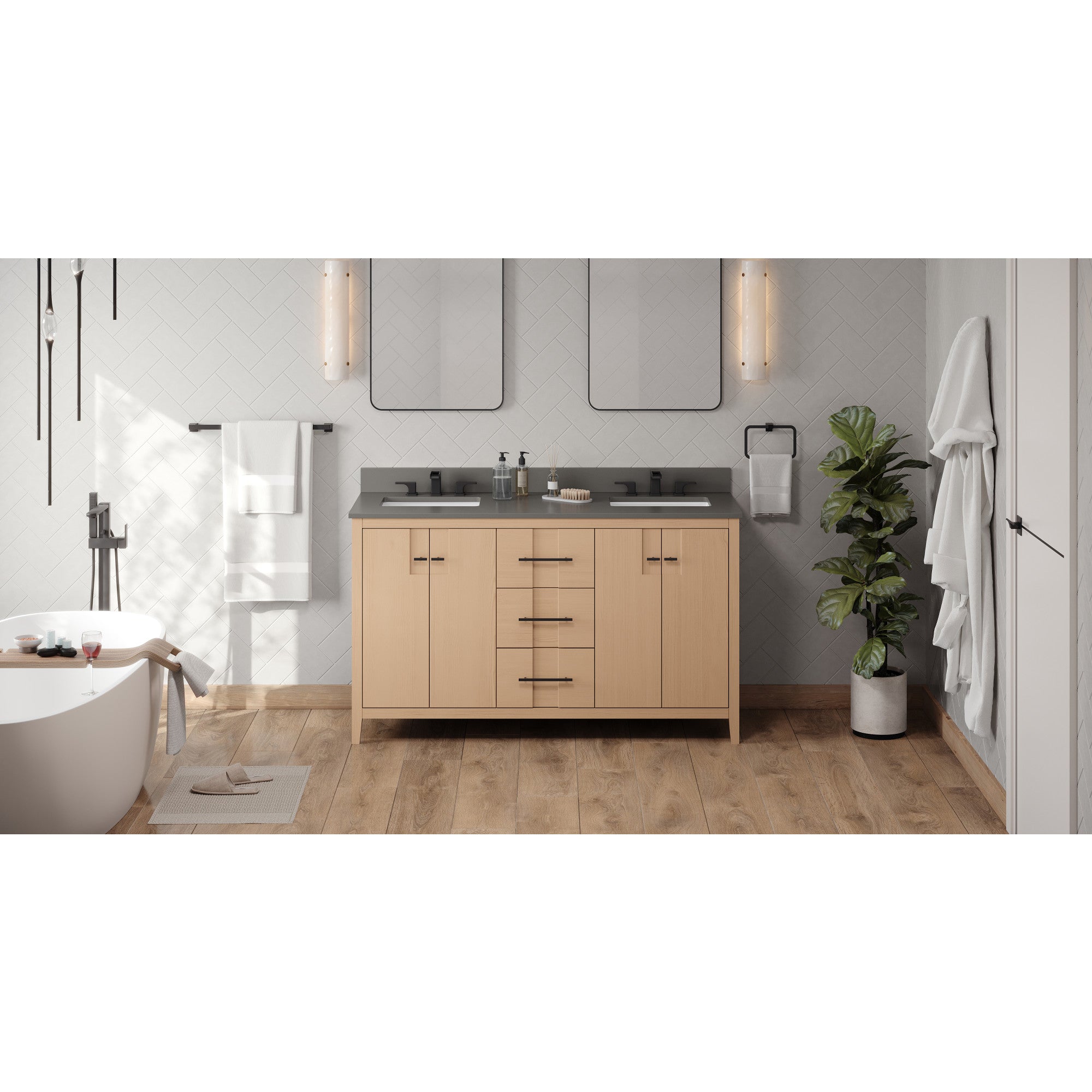 60" Katara Vanity – Double Bowl