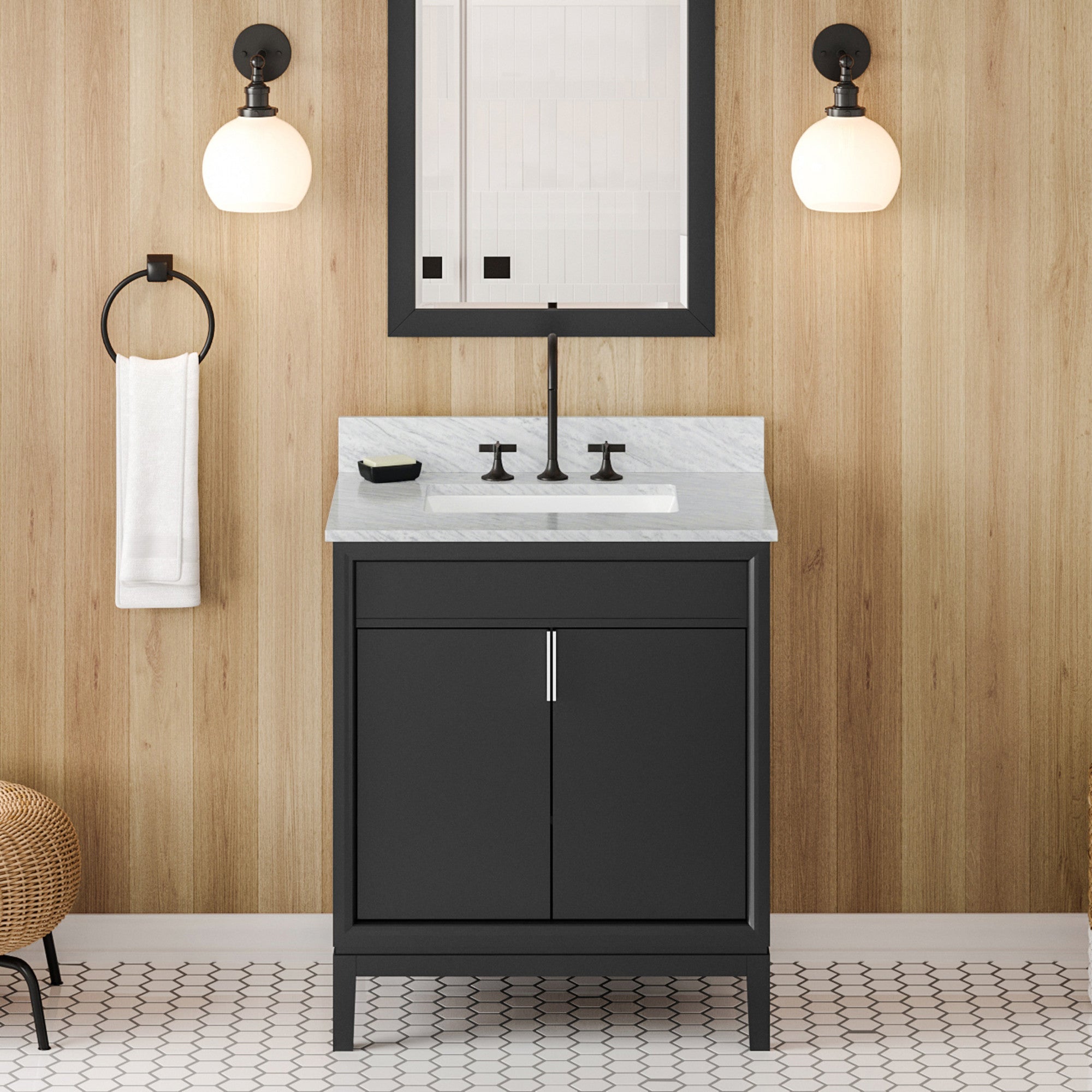 30" Theodora Vanity – Black