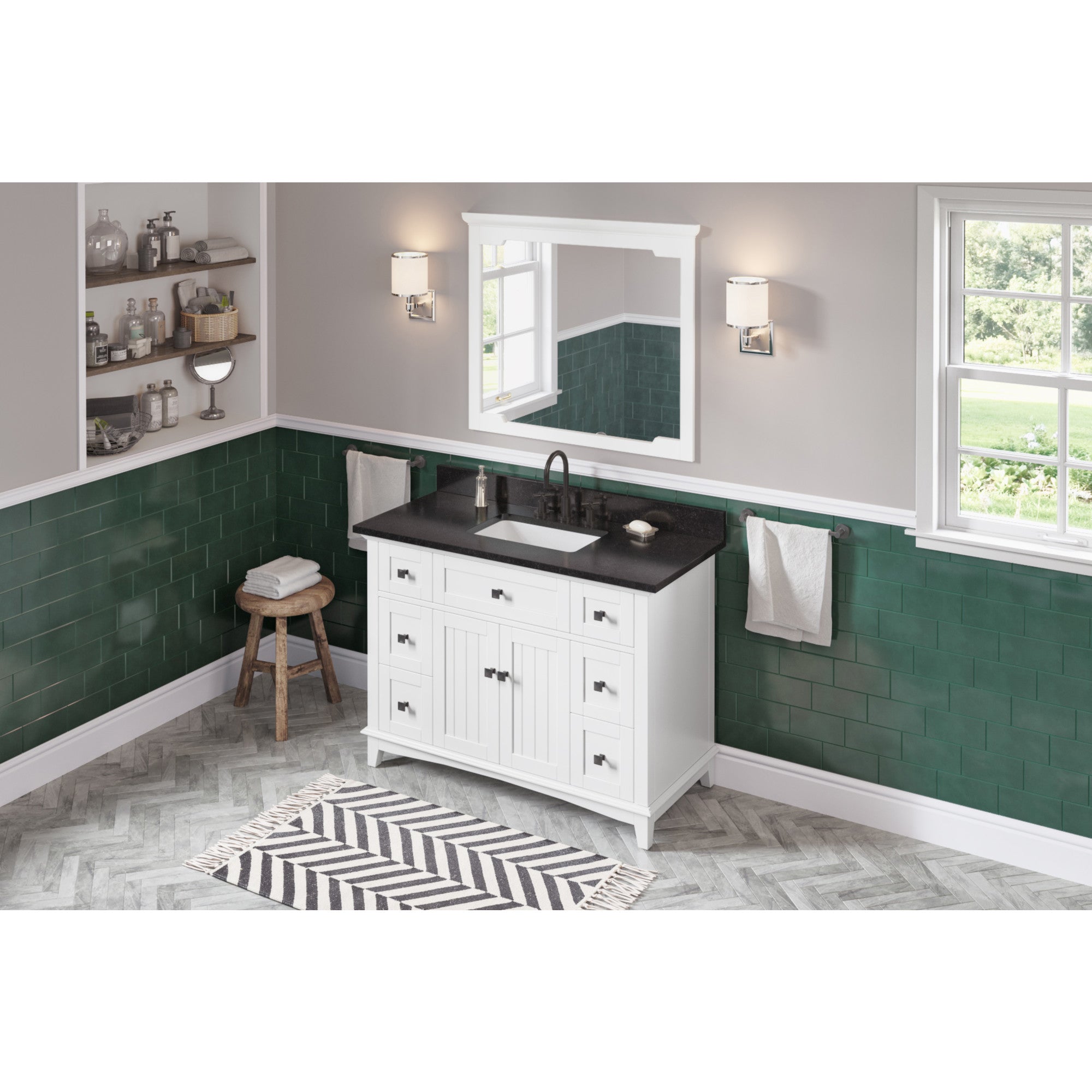 48" Savino Vanity – White