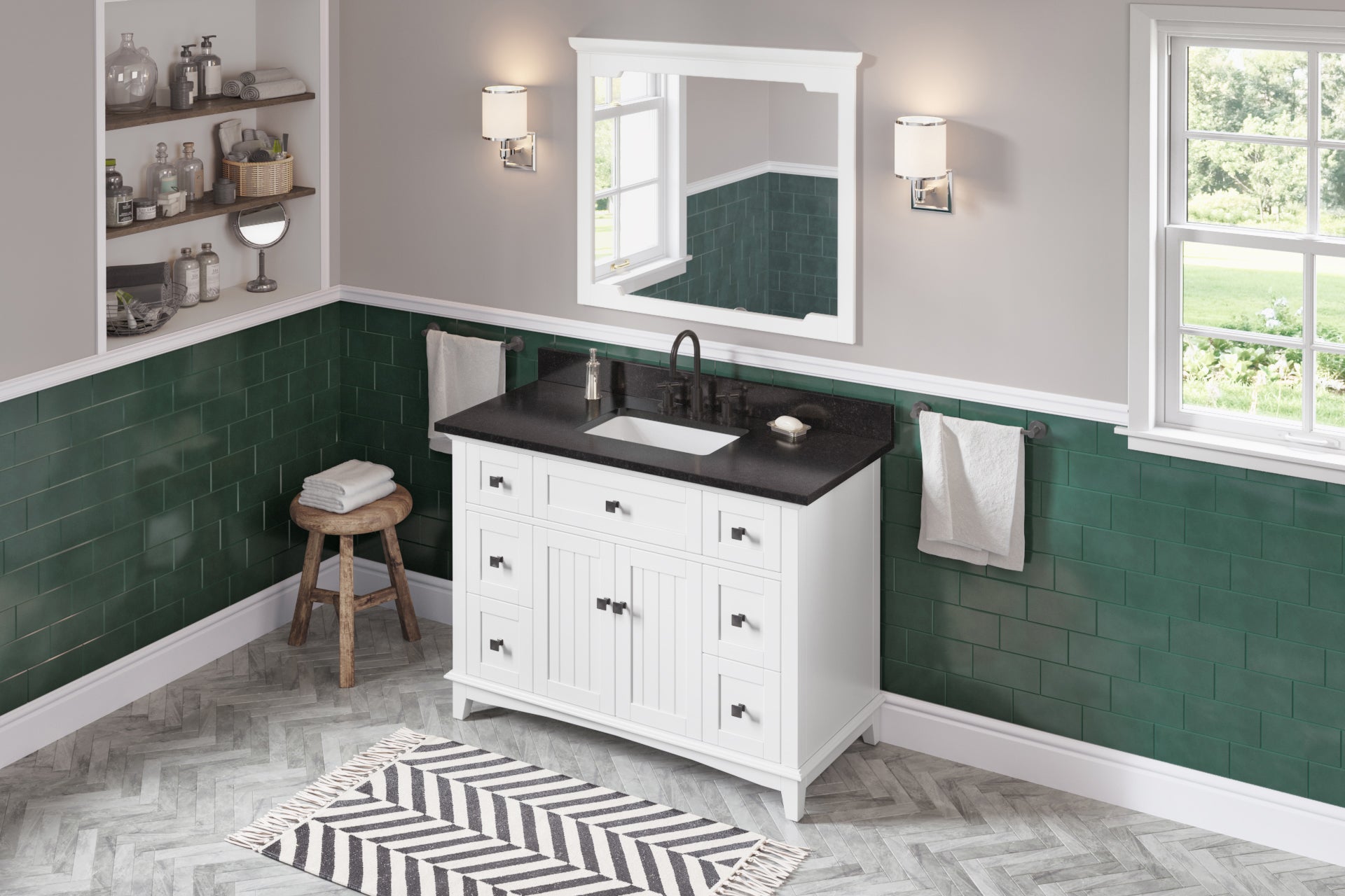 48" Savino Vanity – White