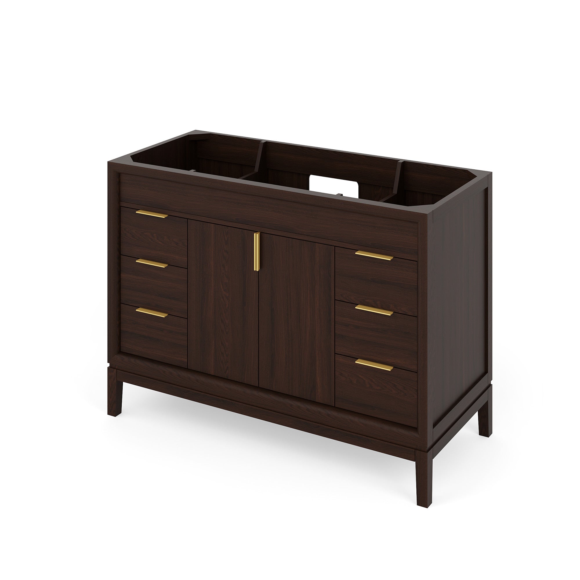48" Theodora Vanity – Dark Walnut