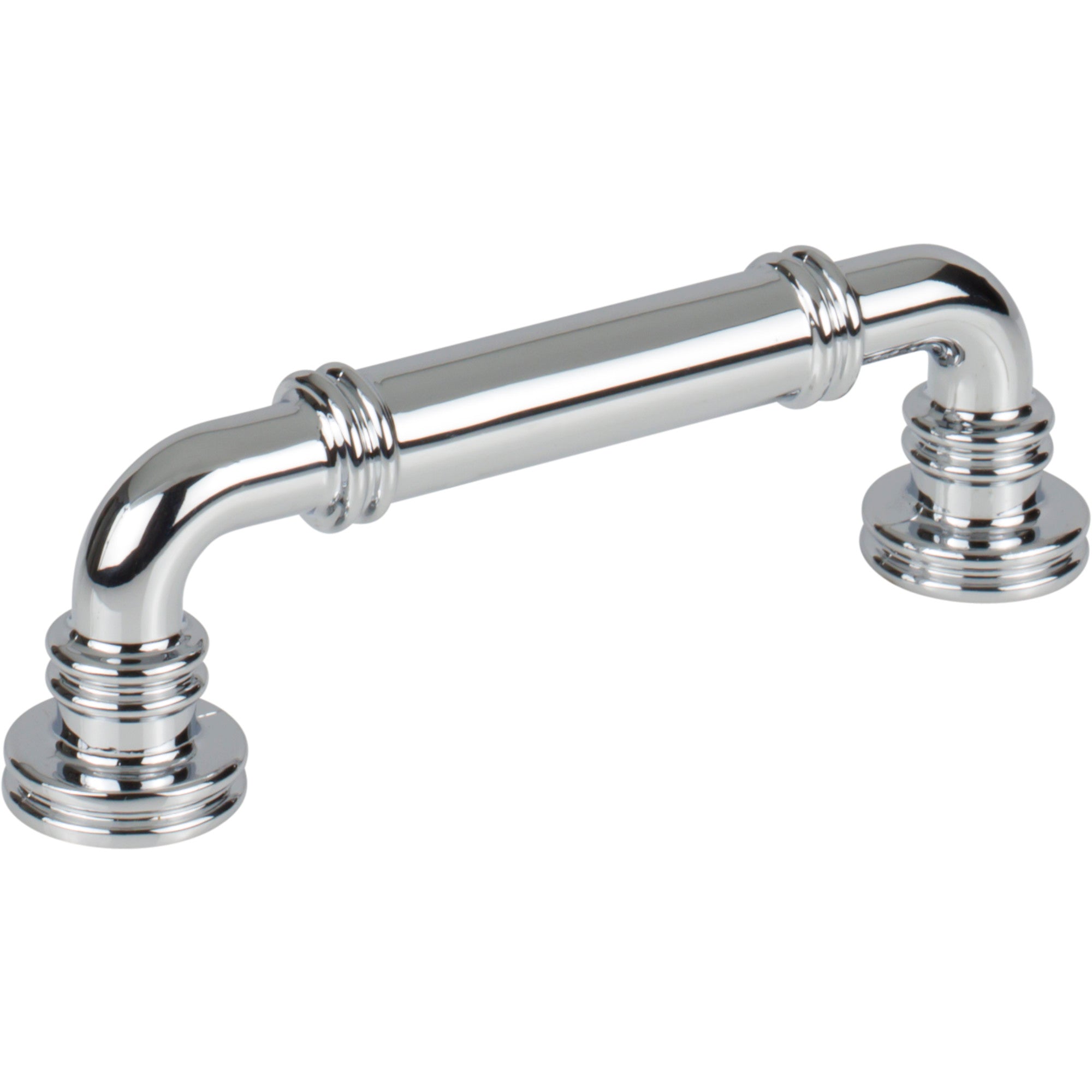 Cranford 3 3/4" Center to Center Bar Pull - Polished Chrome