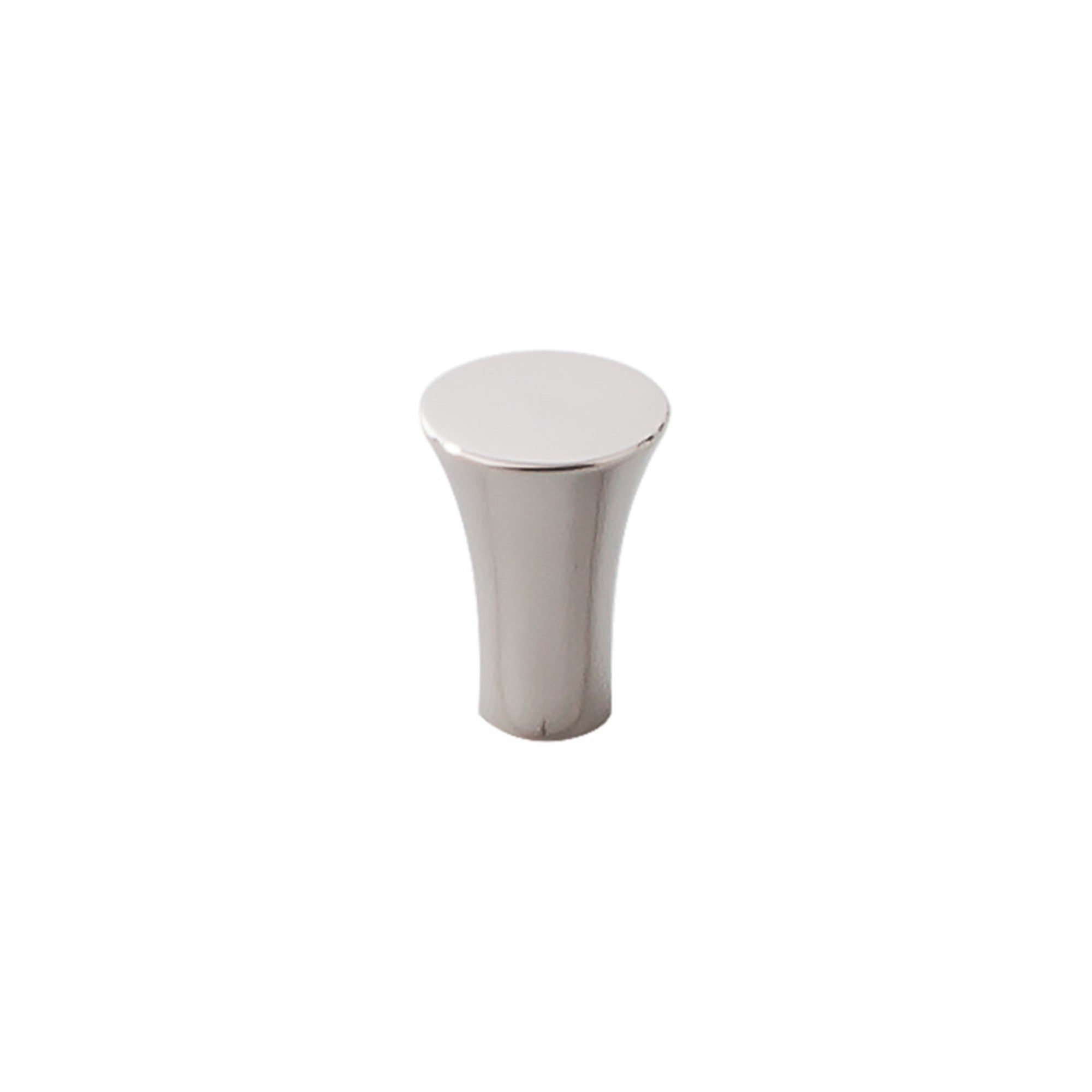Tapered Round Knob - Polished Stainless Steel