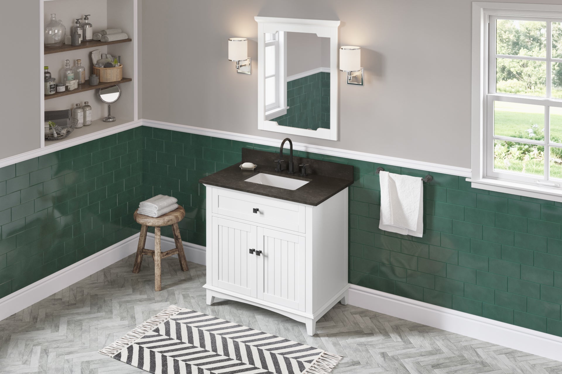 36" Savino Vanity – White