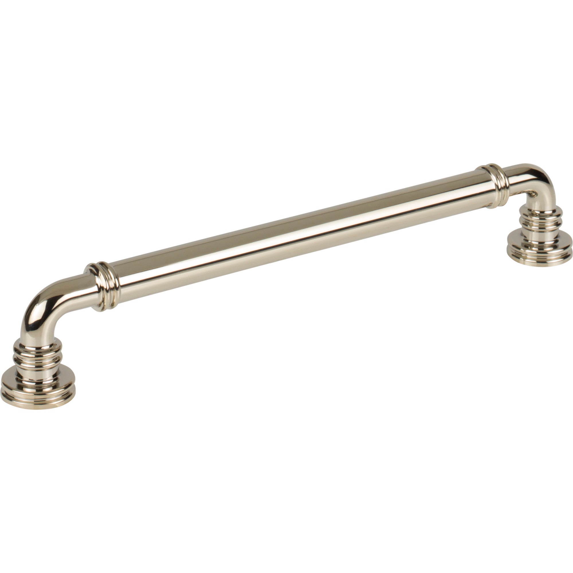 Cranford 7 9/16" Center to Center Bar Pull - Polished Nickel
