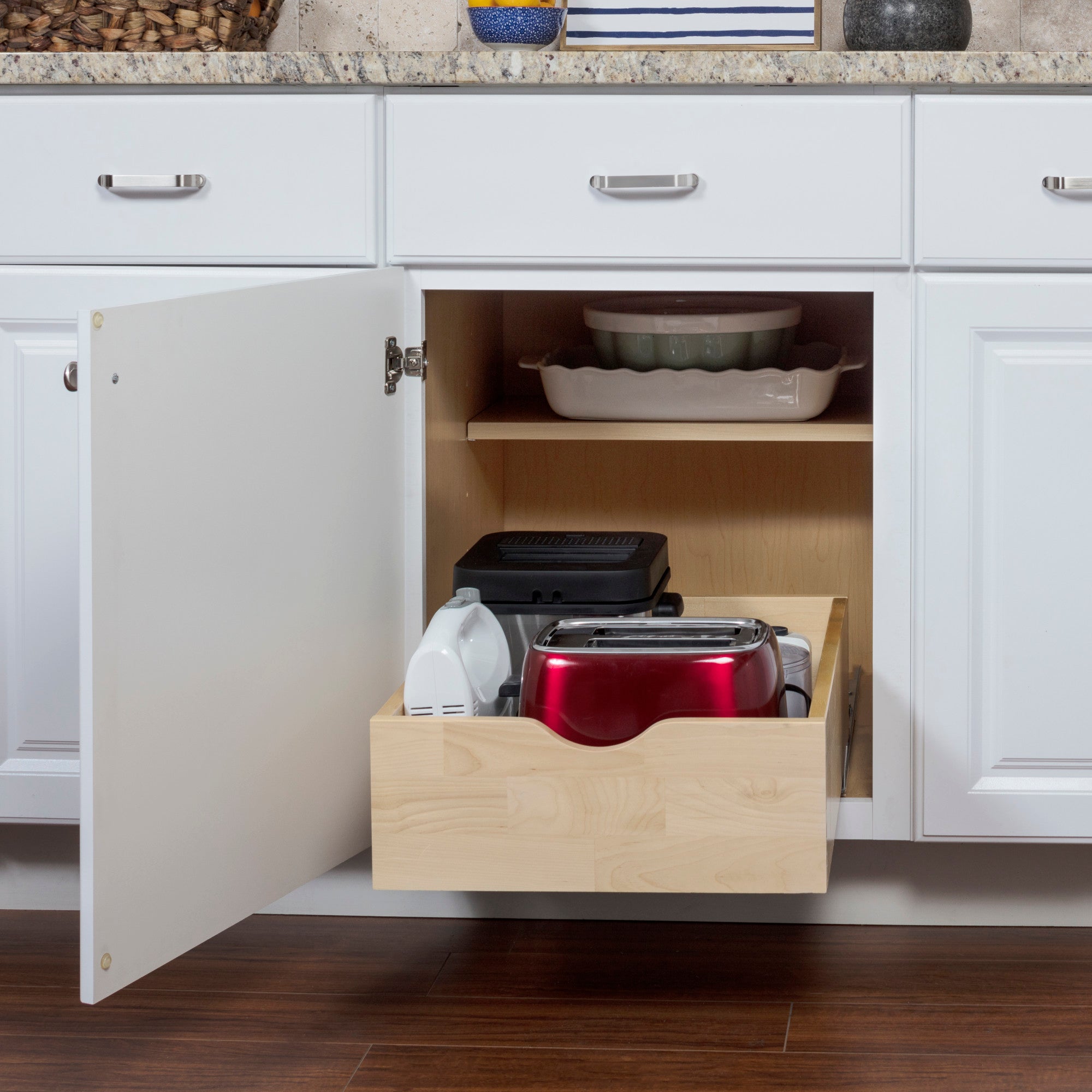 21" Wood Rollout Drawer
