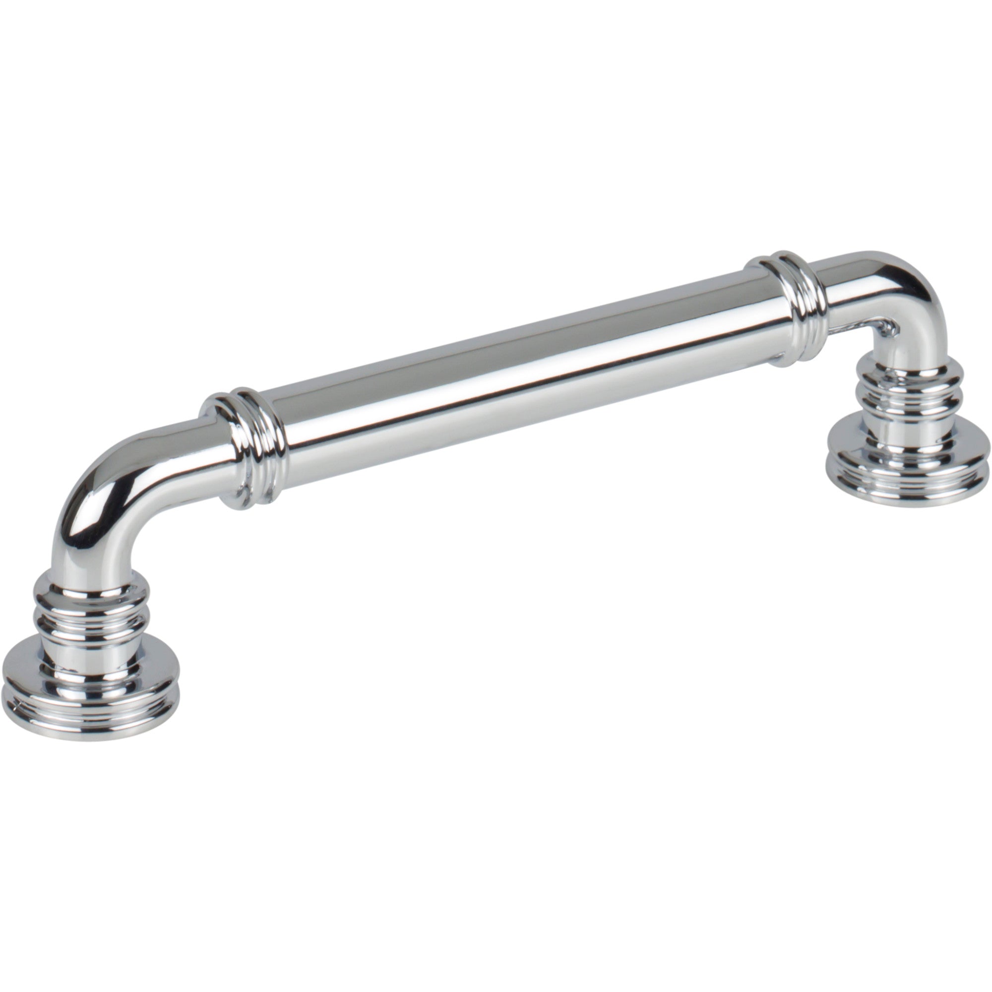 Cranford 5 1/16" Center to Center Bar Pull - Polished Chrome