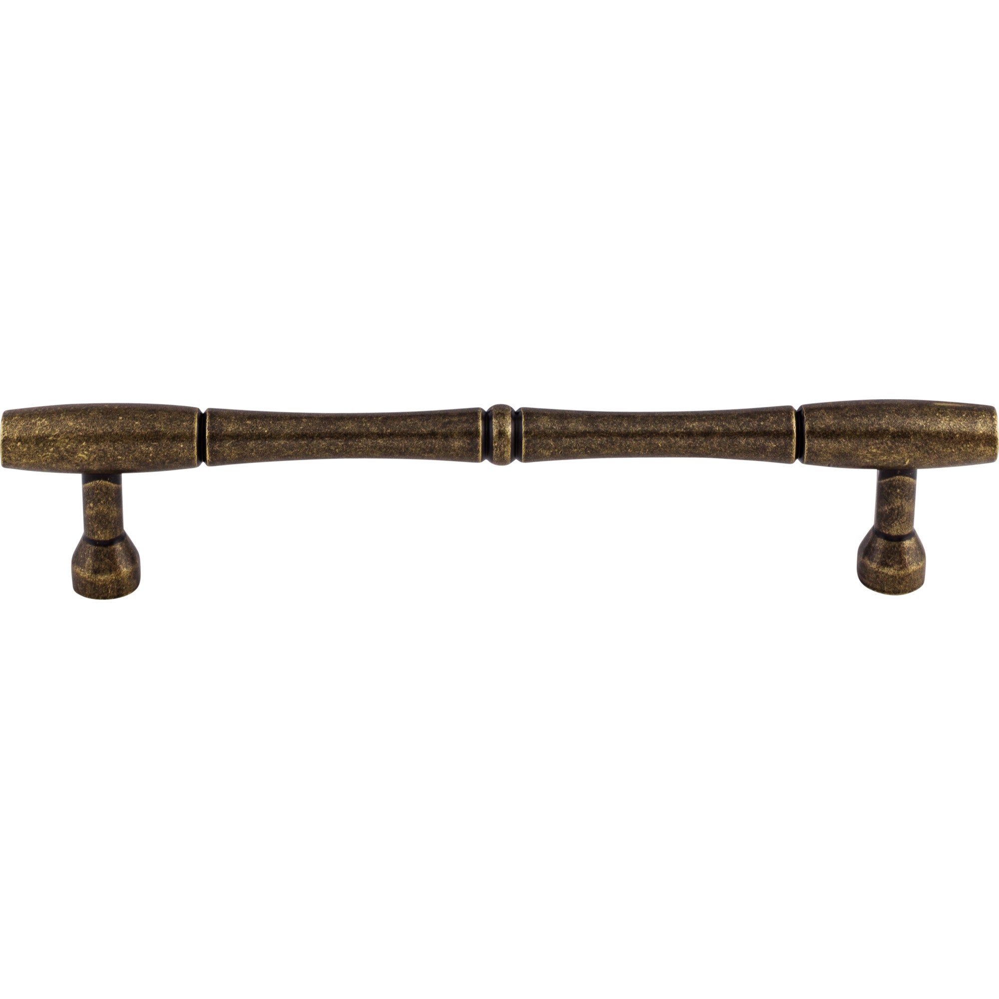Nouveau Bamboo 7" Center to Center Bar Pull - German Bronze