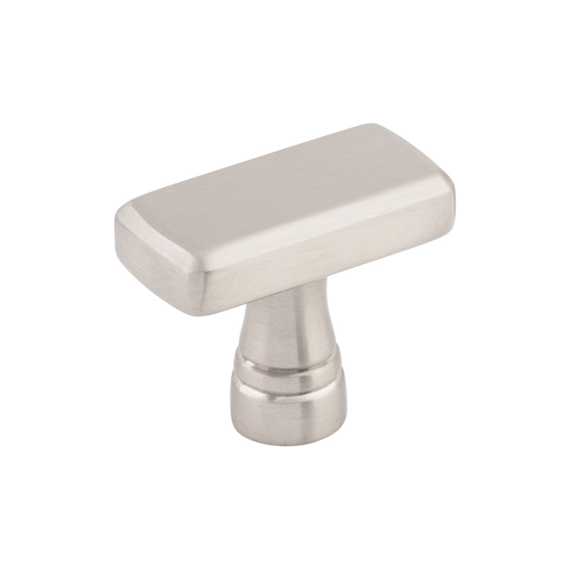 Kingsbridge 1 3/8" Length Rectangle Knob - Brushed Satin Nickel