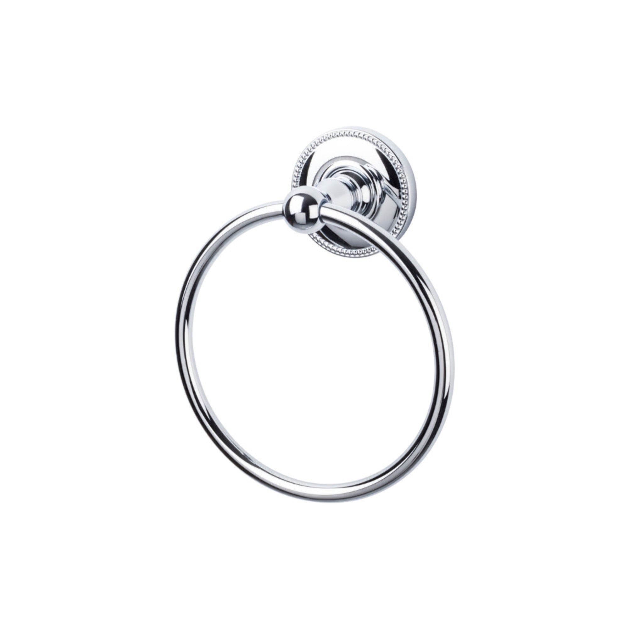 TOP BATH (R) Edwardian Bath  Towel Ring - Polished Chrome