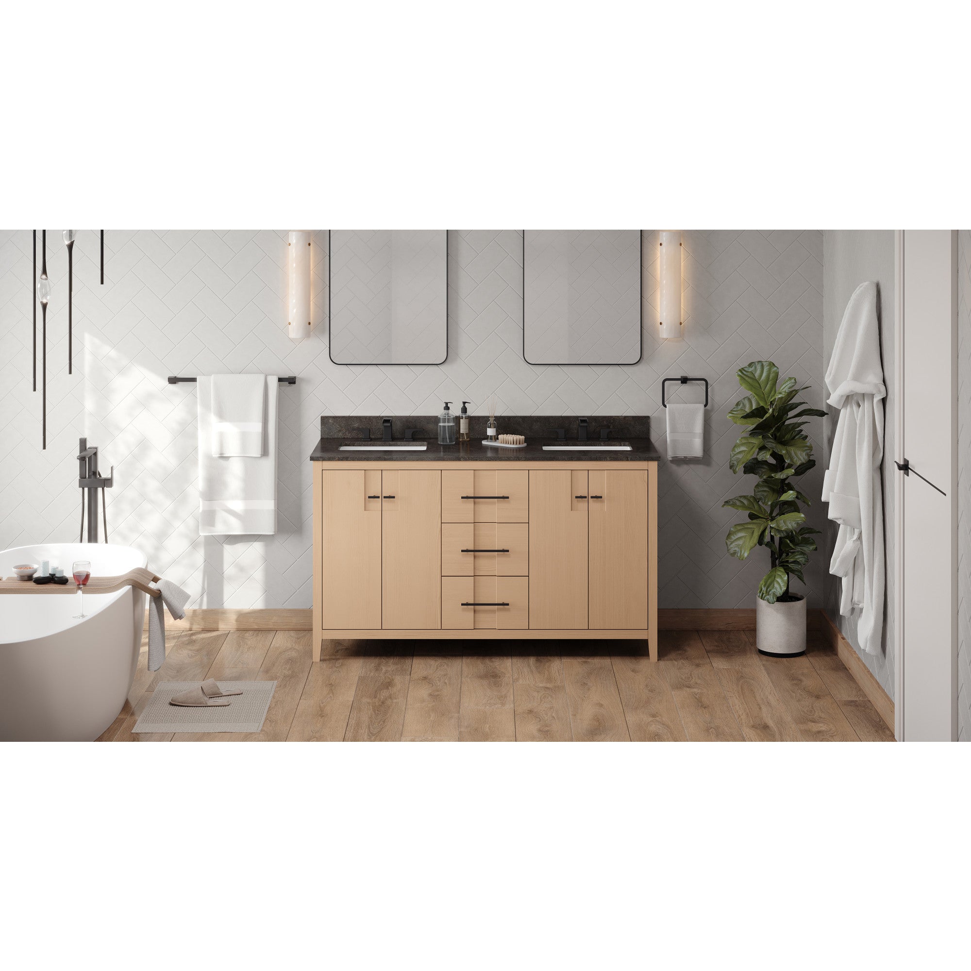 60" Katara Vanity – Double Bowl