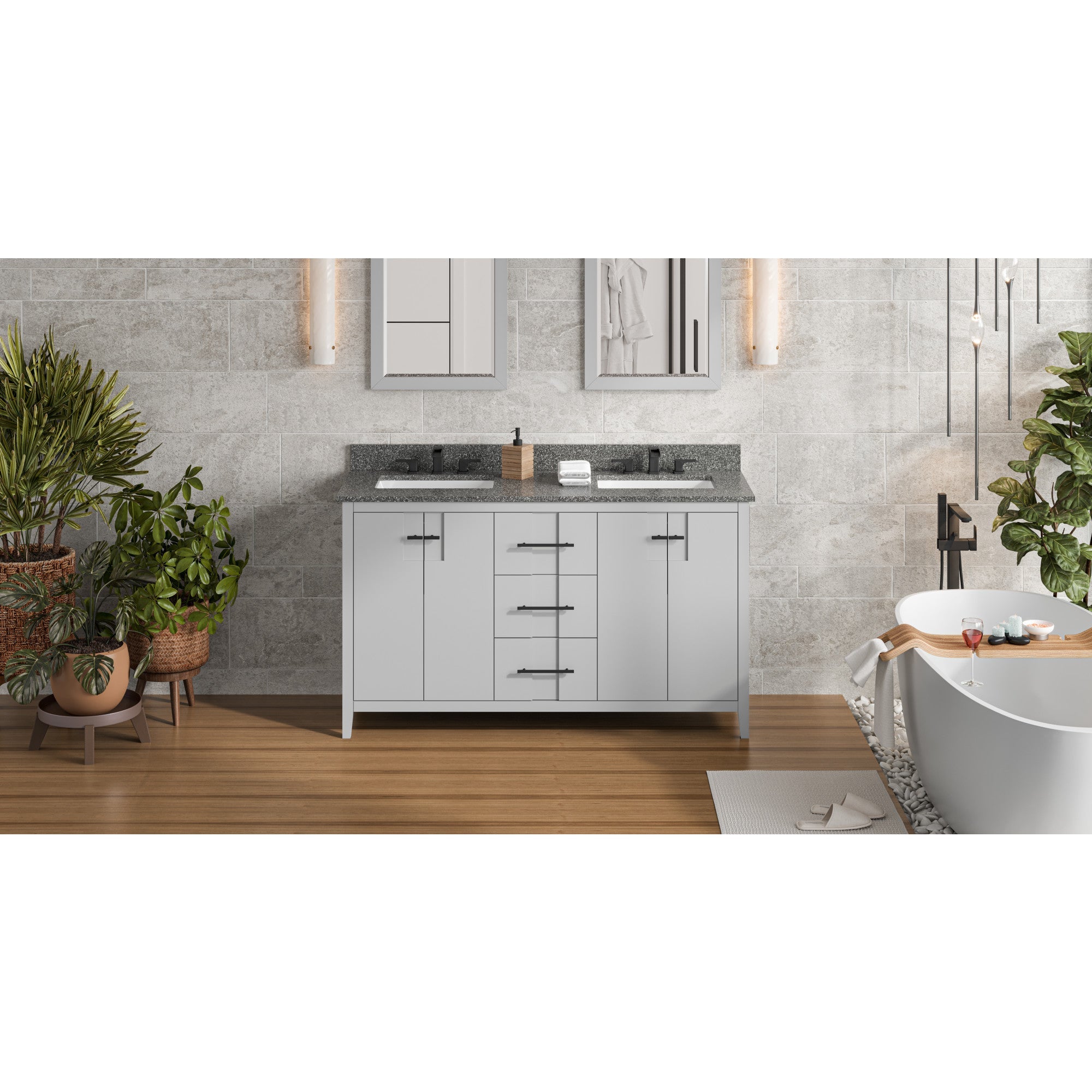 60" Katara Vanity – Double Bowl